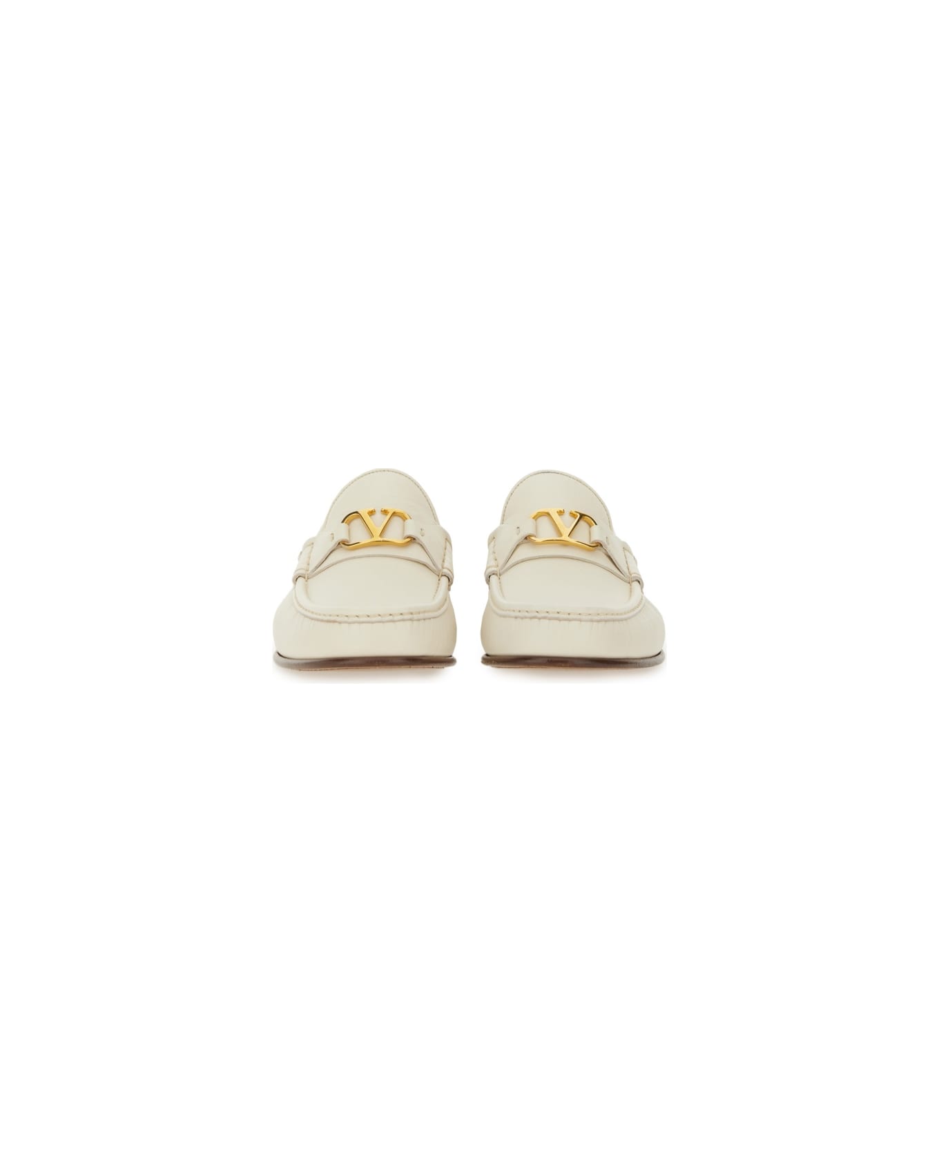 Valentino Garavani Moccasin "vlogo Signature" - WHITE
