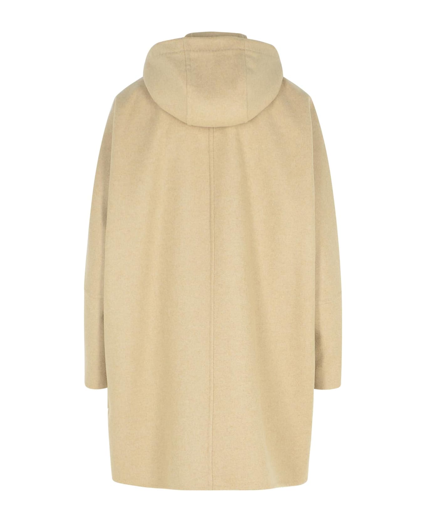 Max Mara 'arturo1234' Beige Wool Blend Coat - Beige