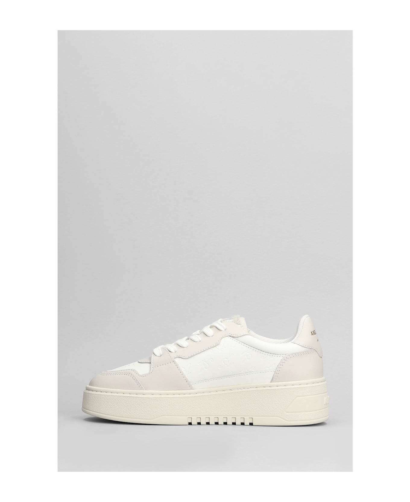 Axel Arigato Orbit Neo Sneakers In Grey Leather - grey