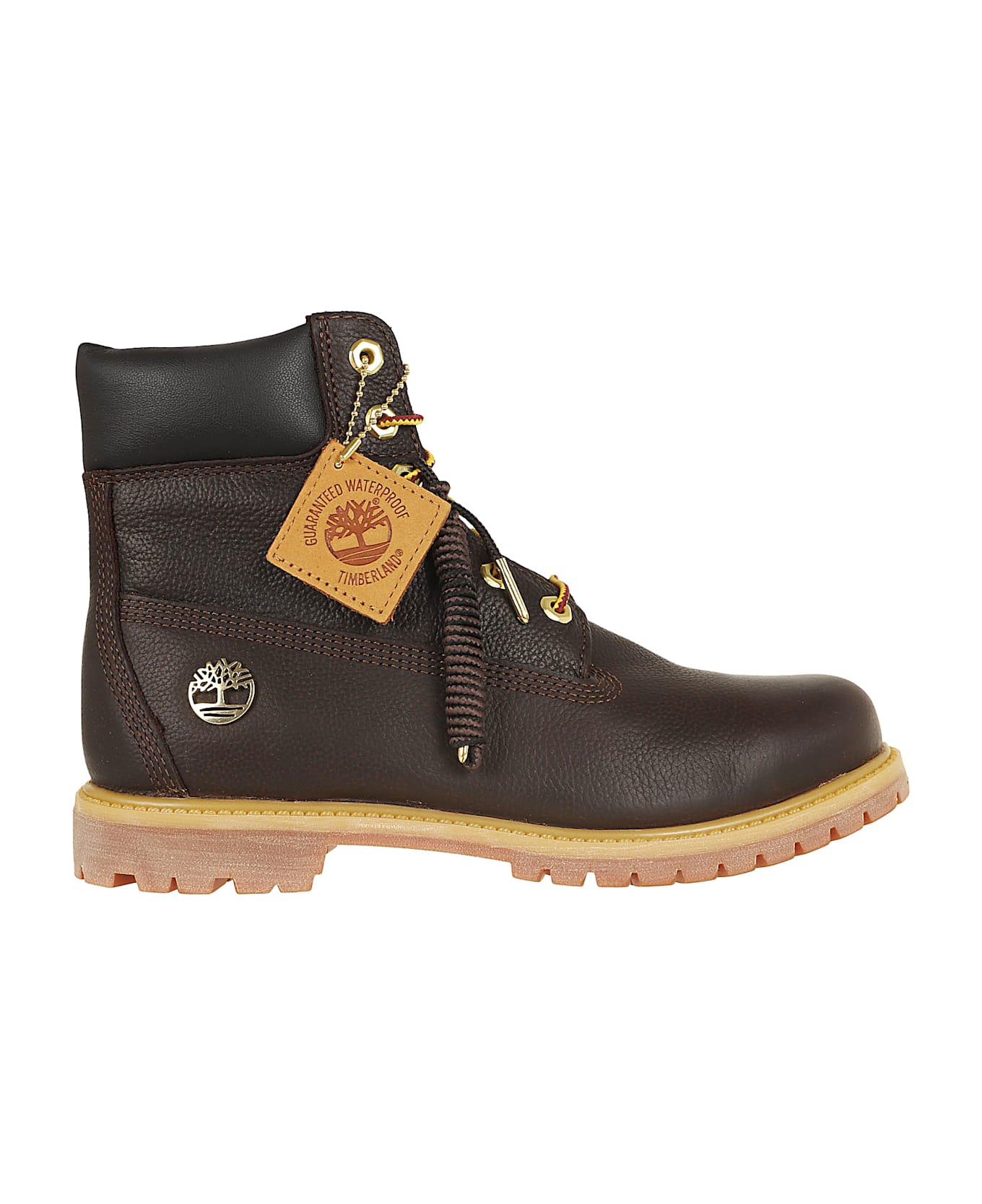 Timberland Premium - Dark Brown Full Grain W Black