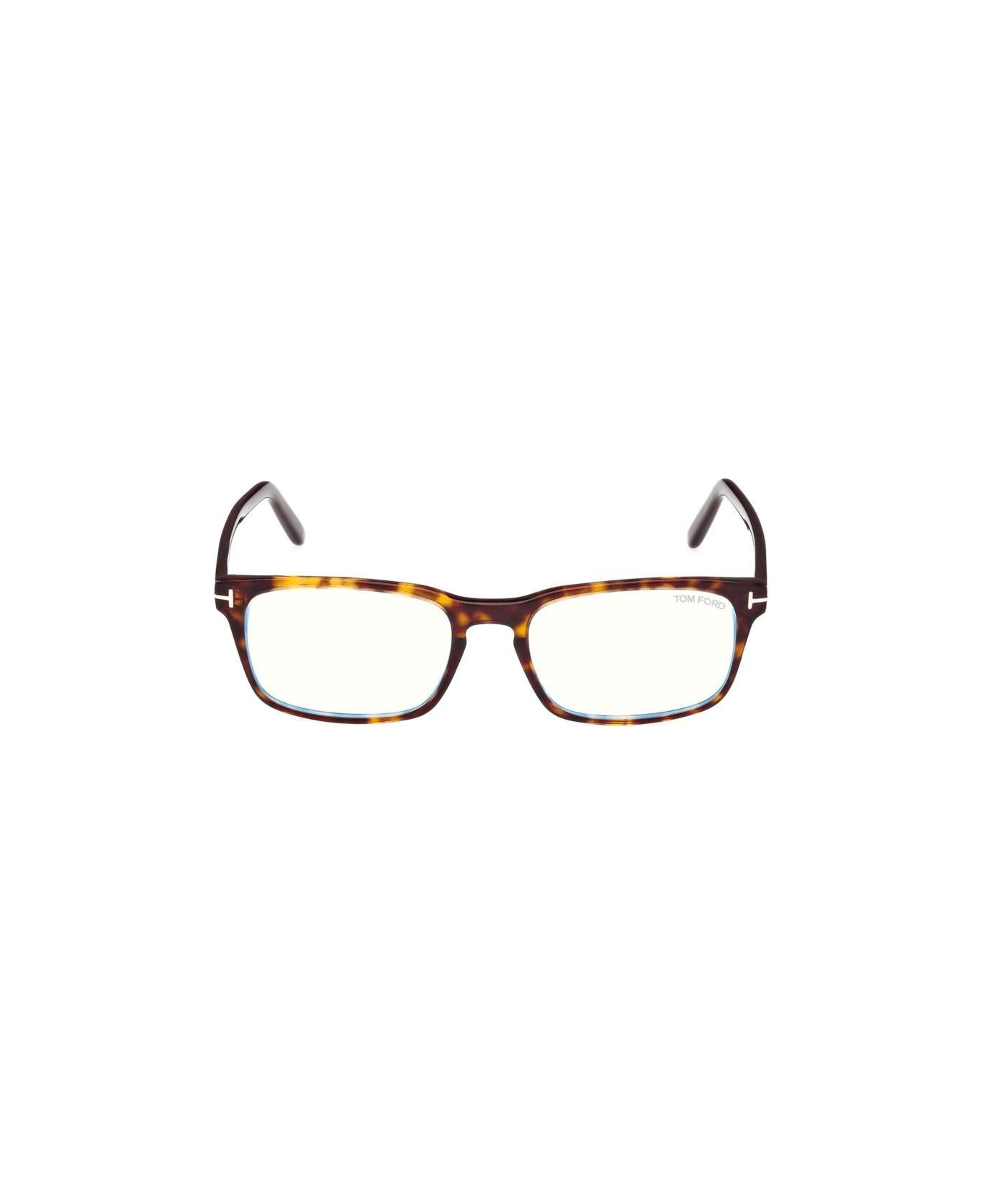 Tom Ford Eyewear Square Frame Glasses - 54052 - avana scura