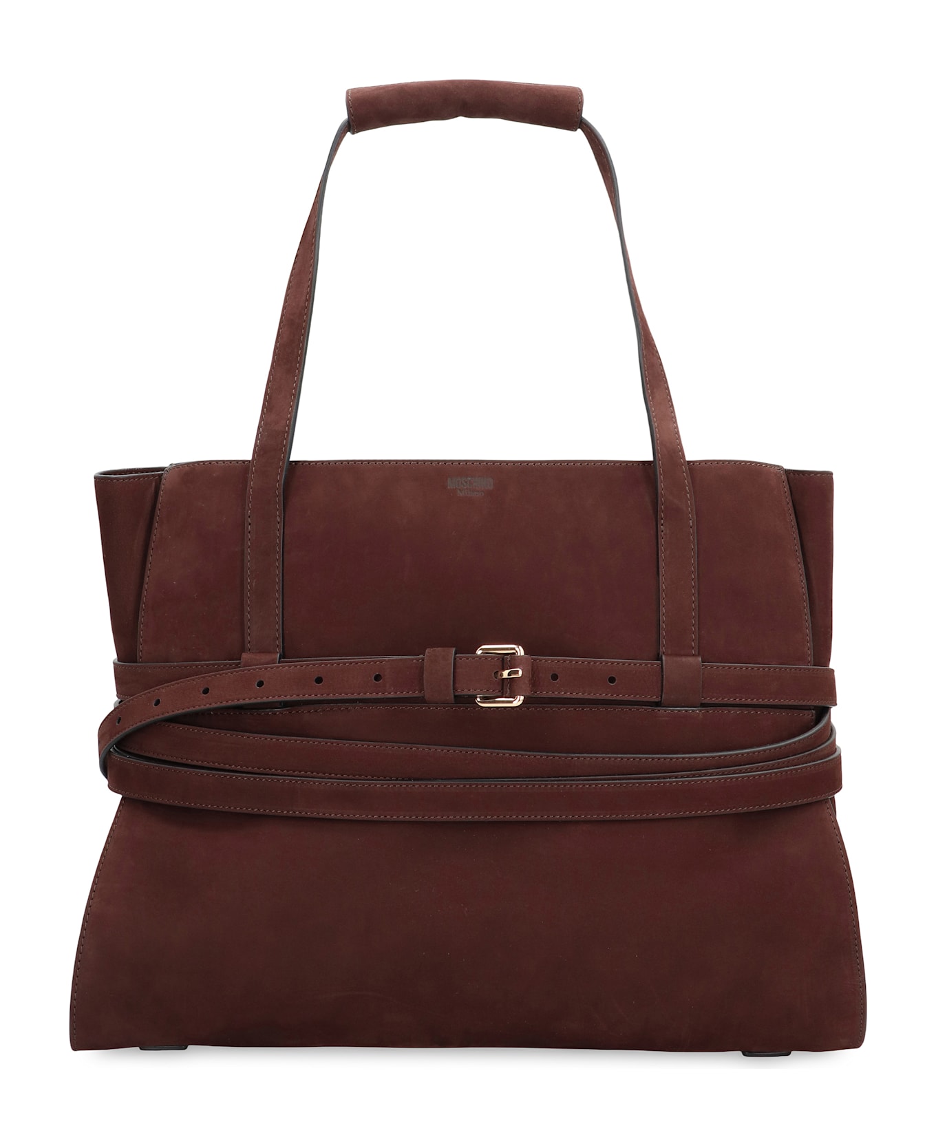 Moschino Tie Me Medium Bag - brown