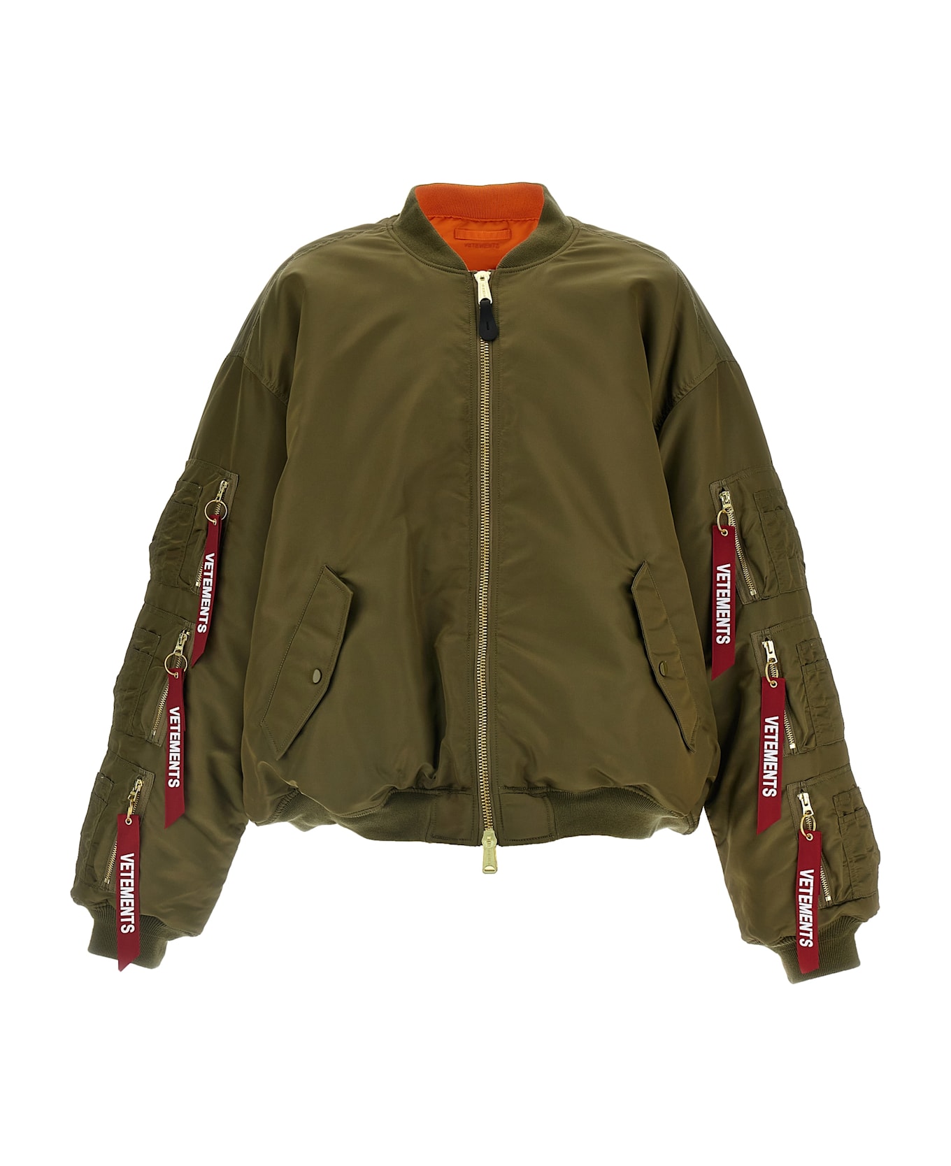 VETEMENTS 
alpha Industries Edition
 Reversible Bomber Jacket - Multicolor