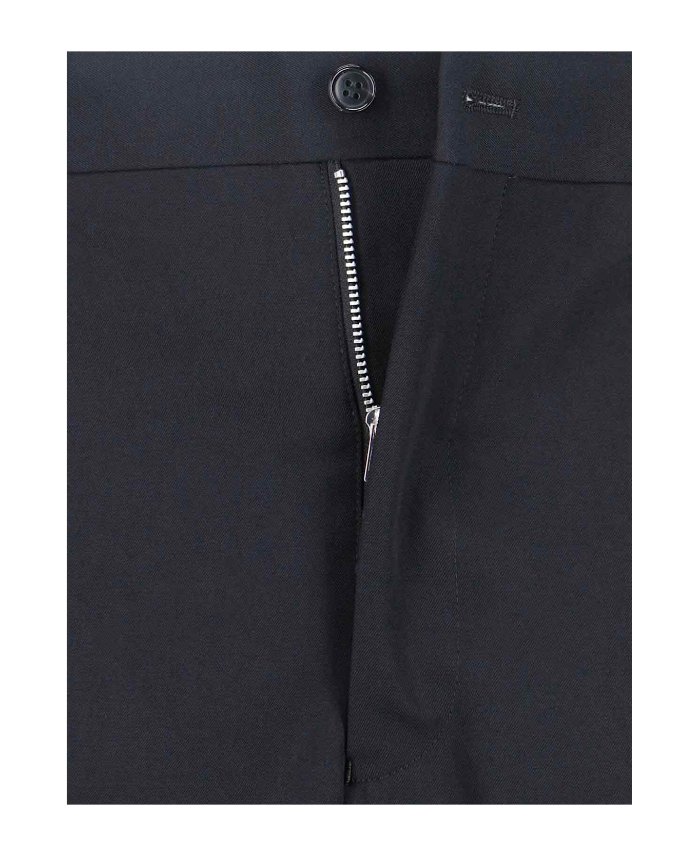 Comme Des Garçons Homme Plus Straight Pants - Black  