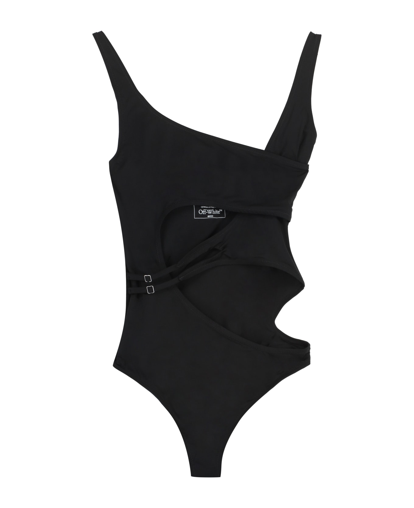 Off-White One-piece Swimsuit - black