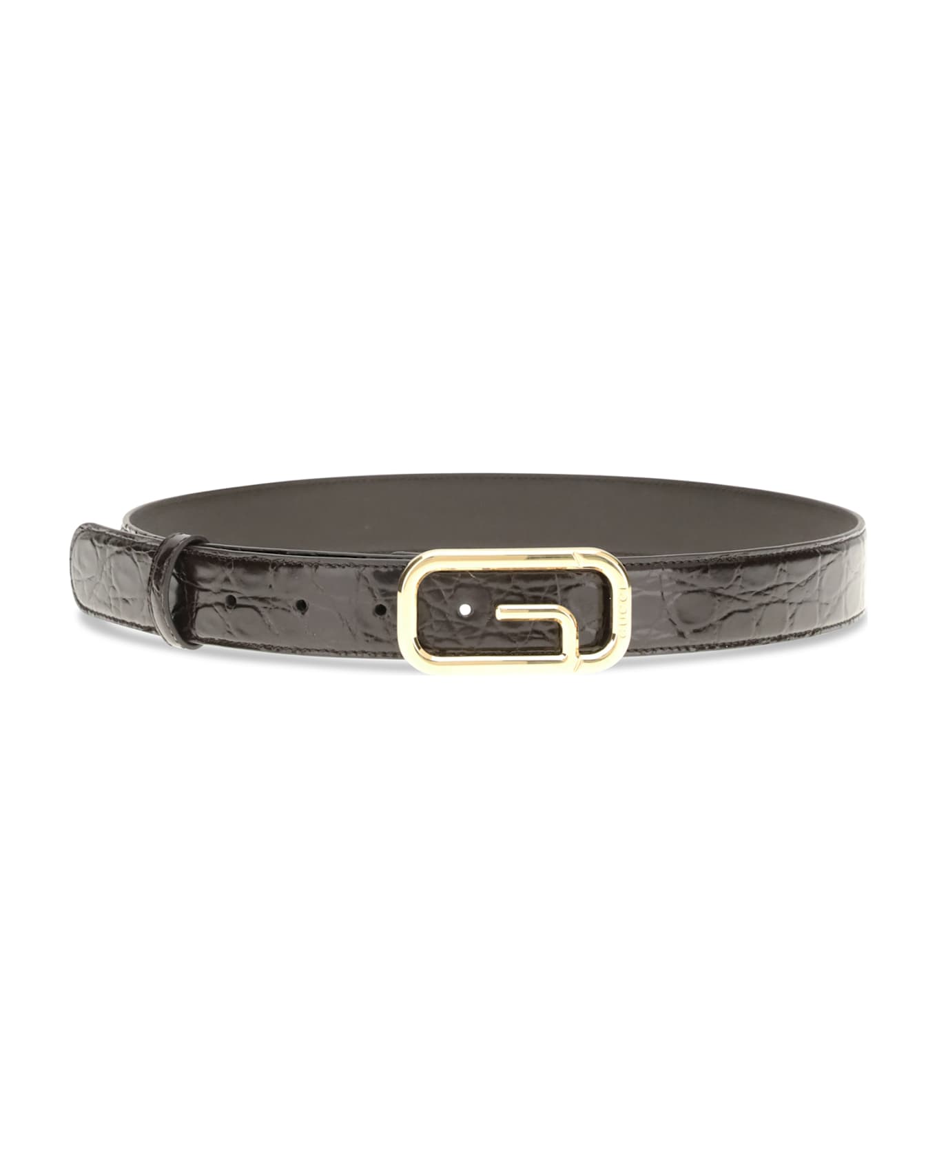 Gucci Reversible Belt Featuring A G Square Buckle