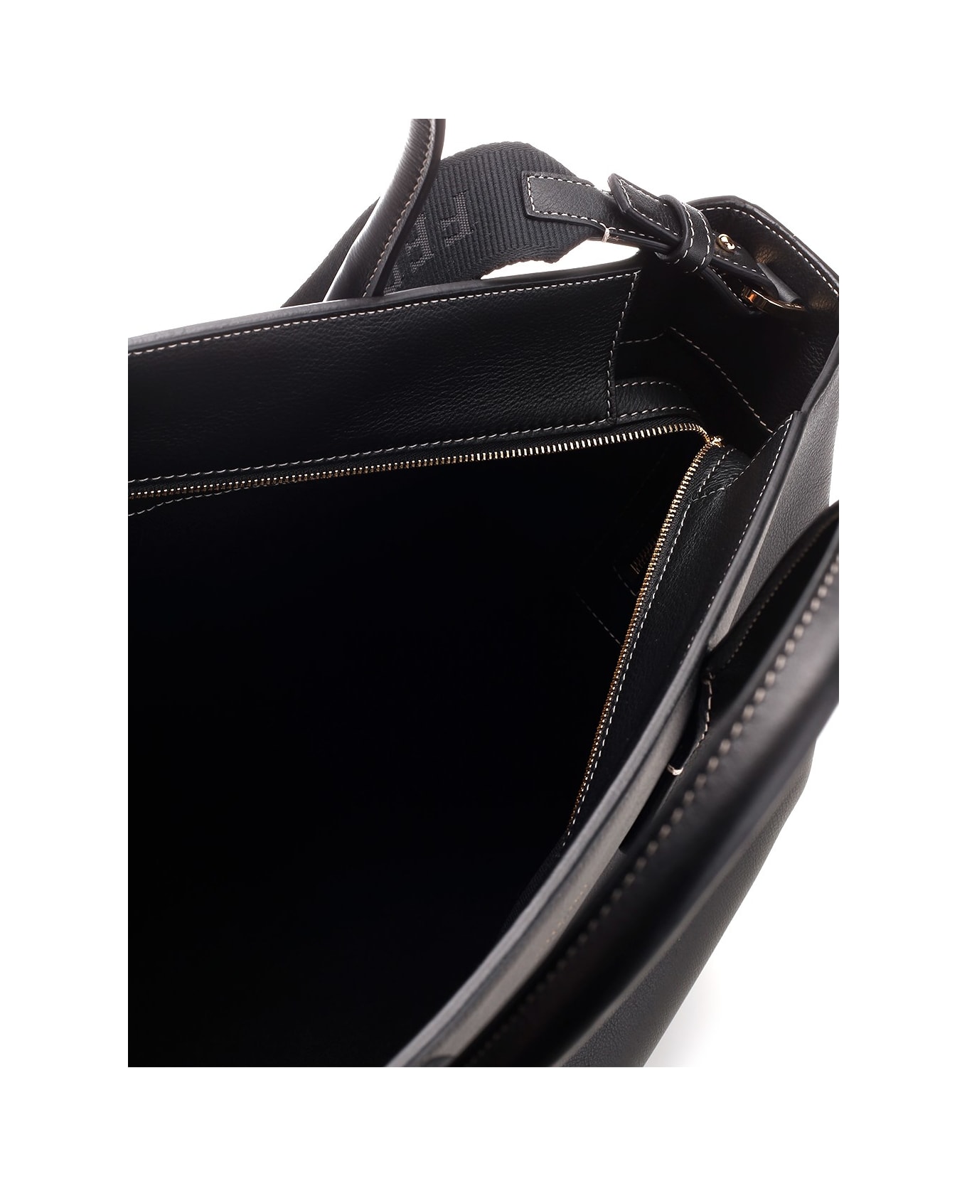 Ferragamo L Star-shaped Tote Bag - BLACK