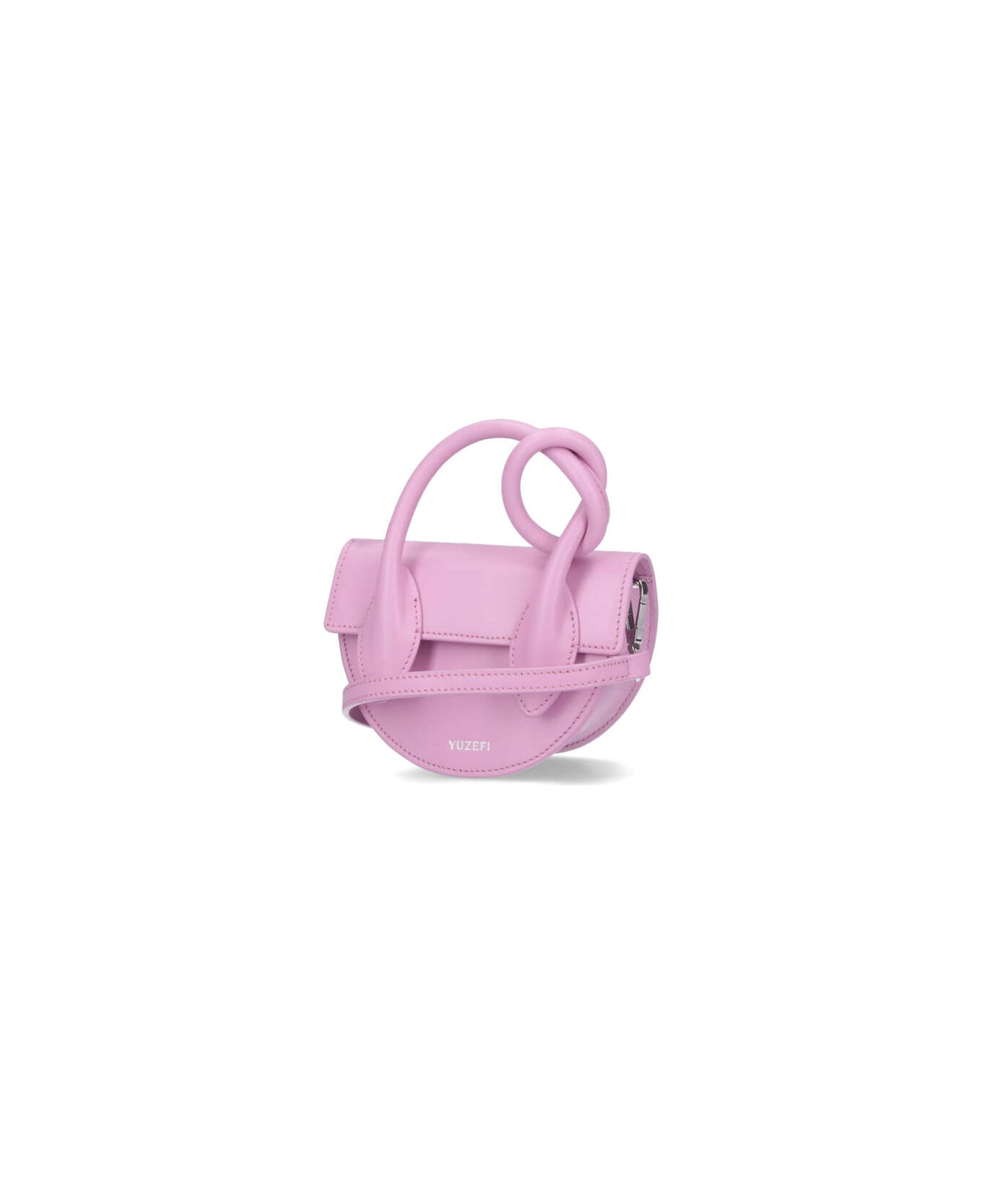 YUZEFI Mini Bag "pretzel" - Pink