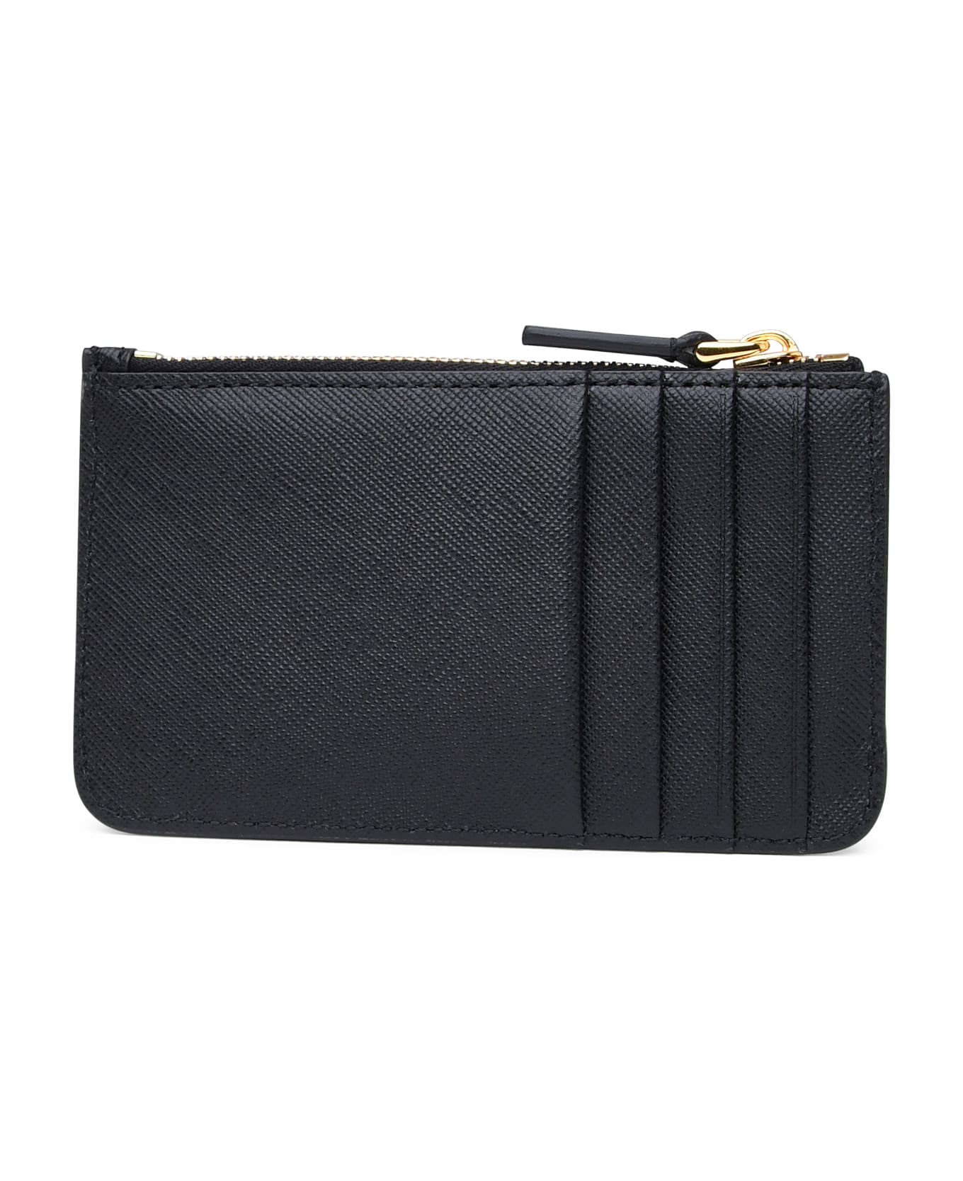 Marni Black Leather Cardholder - Z360n