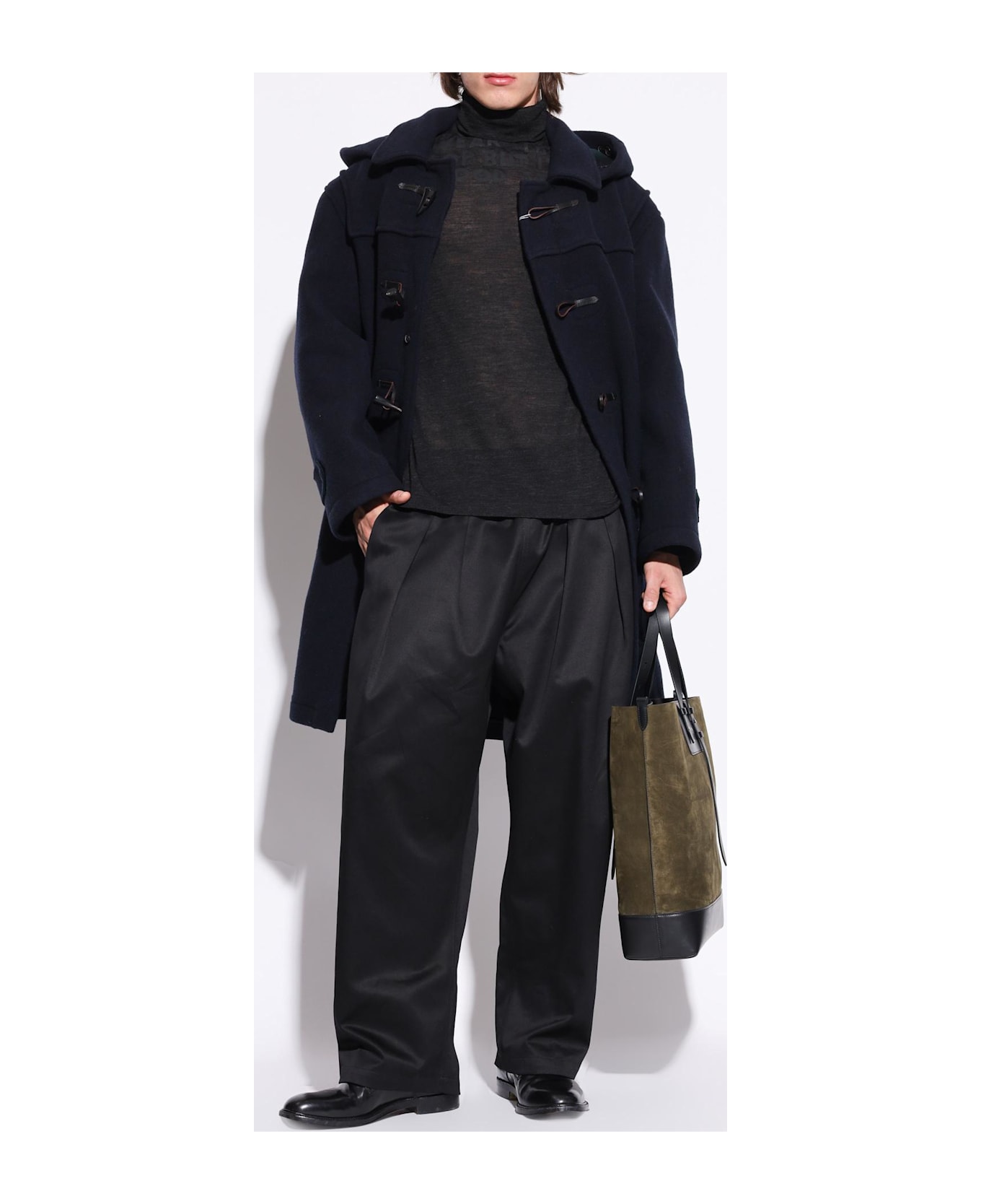 Maison Margiela Leather Ankle Boots - BLACK