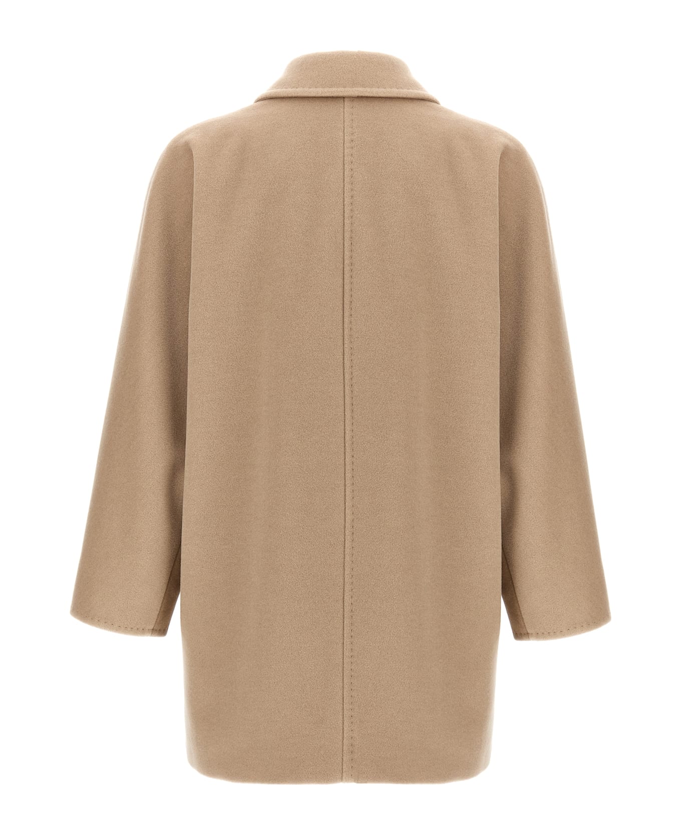 Max Mara '101801 Icon Coat' Coat - Ecru