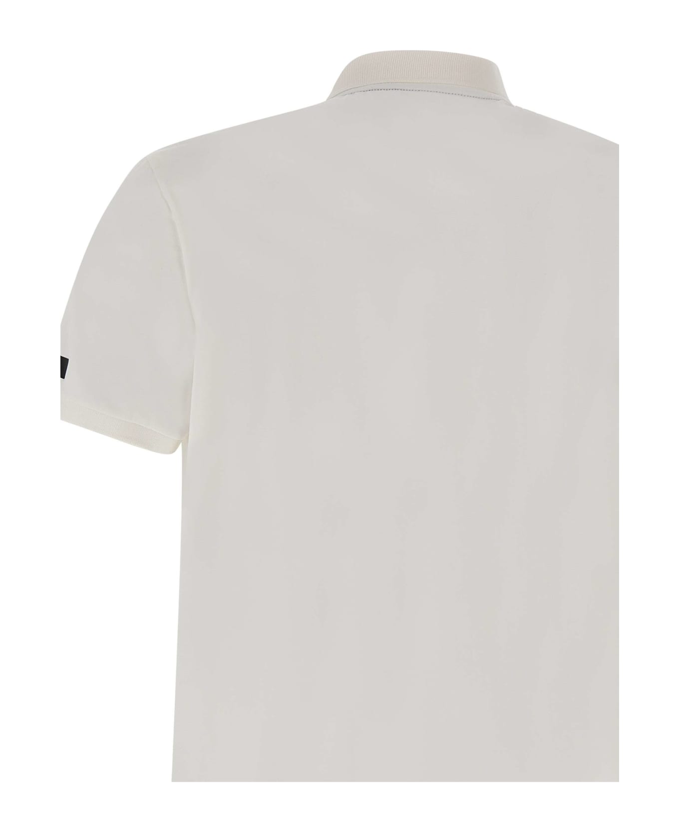 RRD - Roberto Ricci Design 'gdy' Oxford Cotton Polo Shirt - Bianco