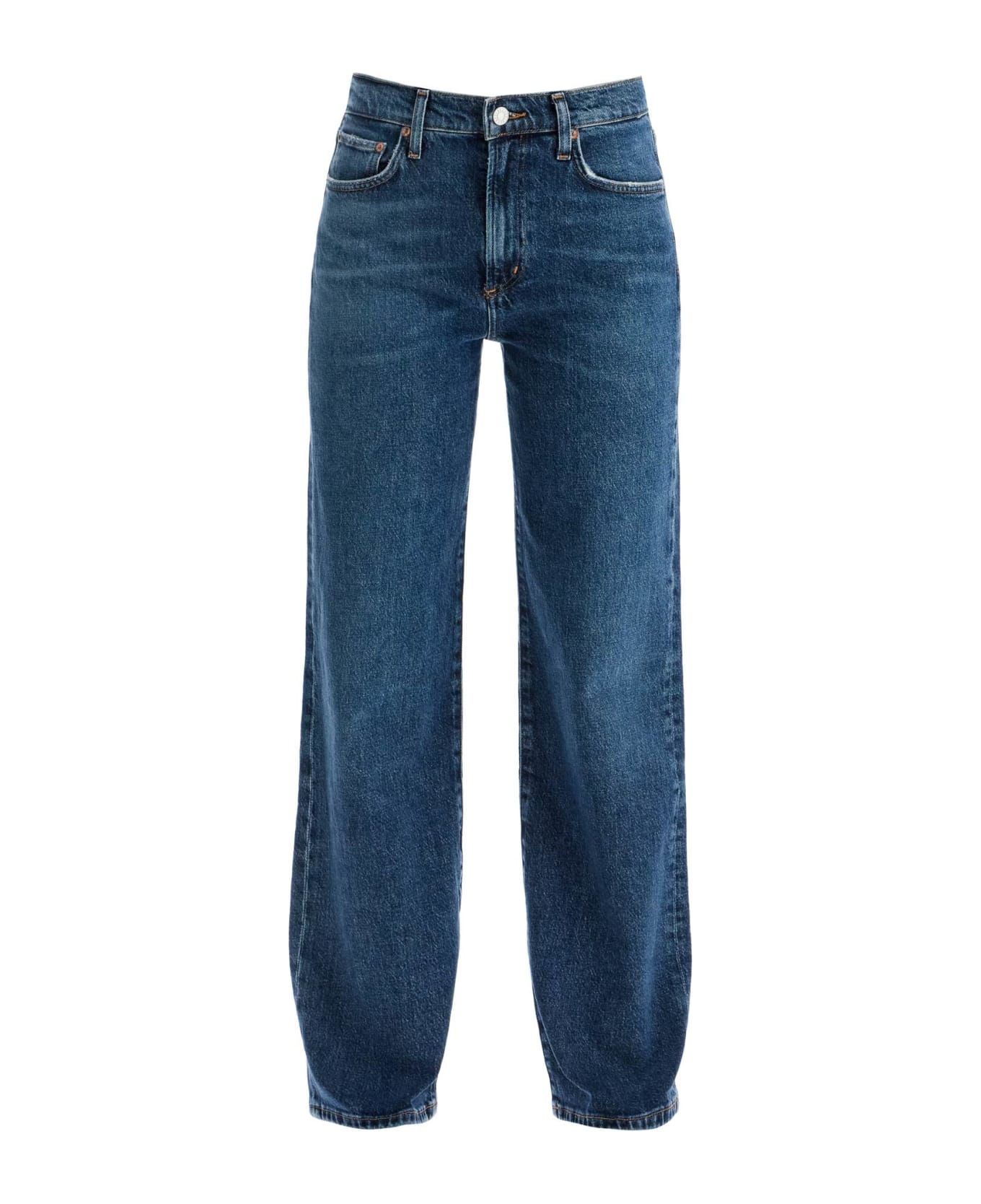 AGOLDE Straight Harper Jeans For Women - TEMPO (Blue)