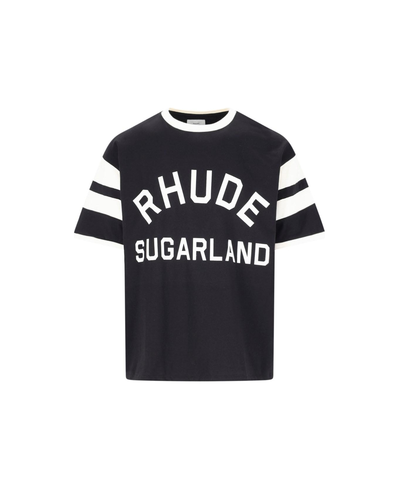 Rhude Logo T-shirt - BLACK