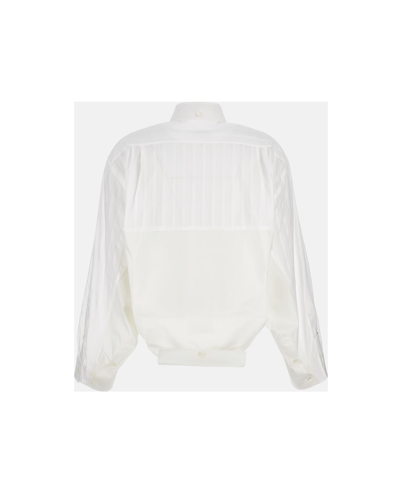 MM6 Maison Margiela Asymmetric Shirt - White