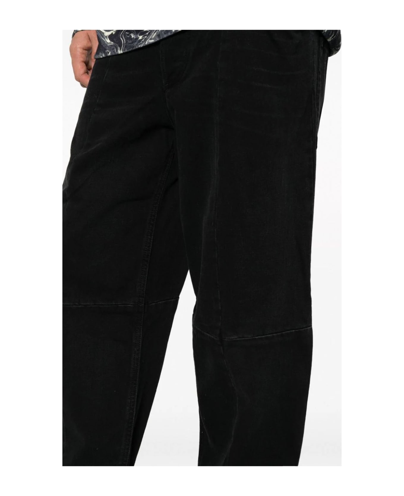 Isabel Marant Cotton Blend Trousers - Nero ボトムス