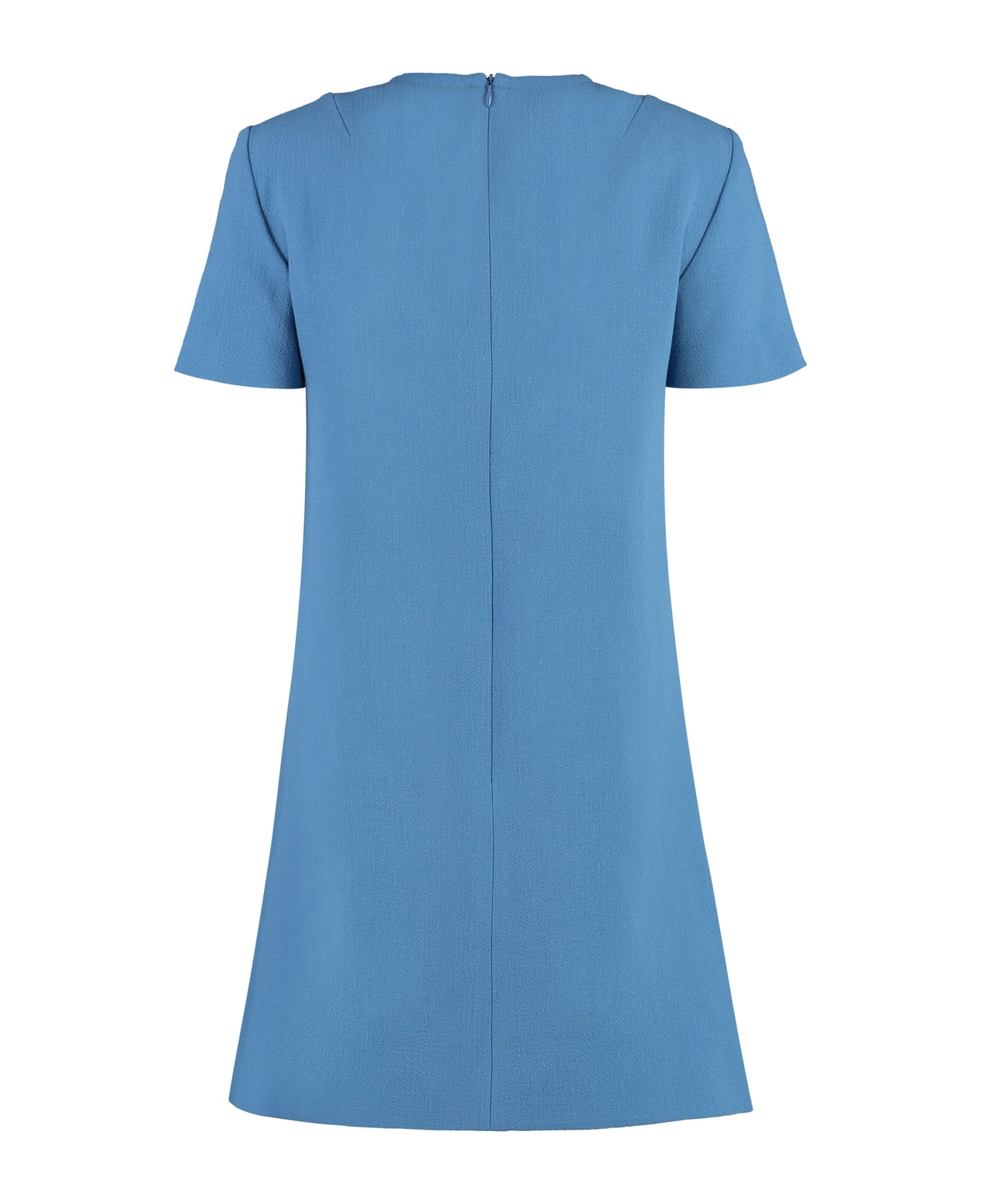 Etro Virgin Wool Dress - blue