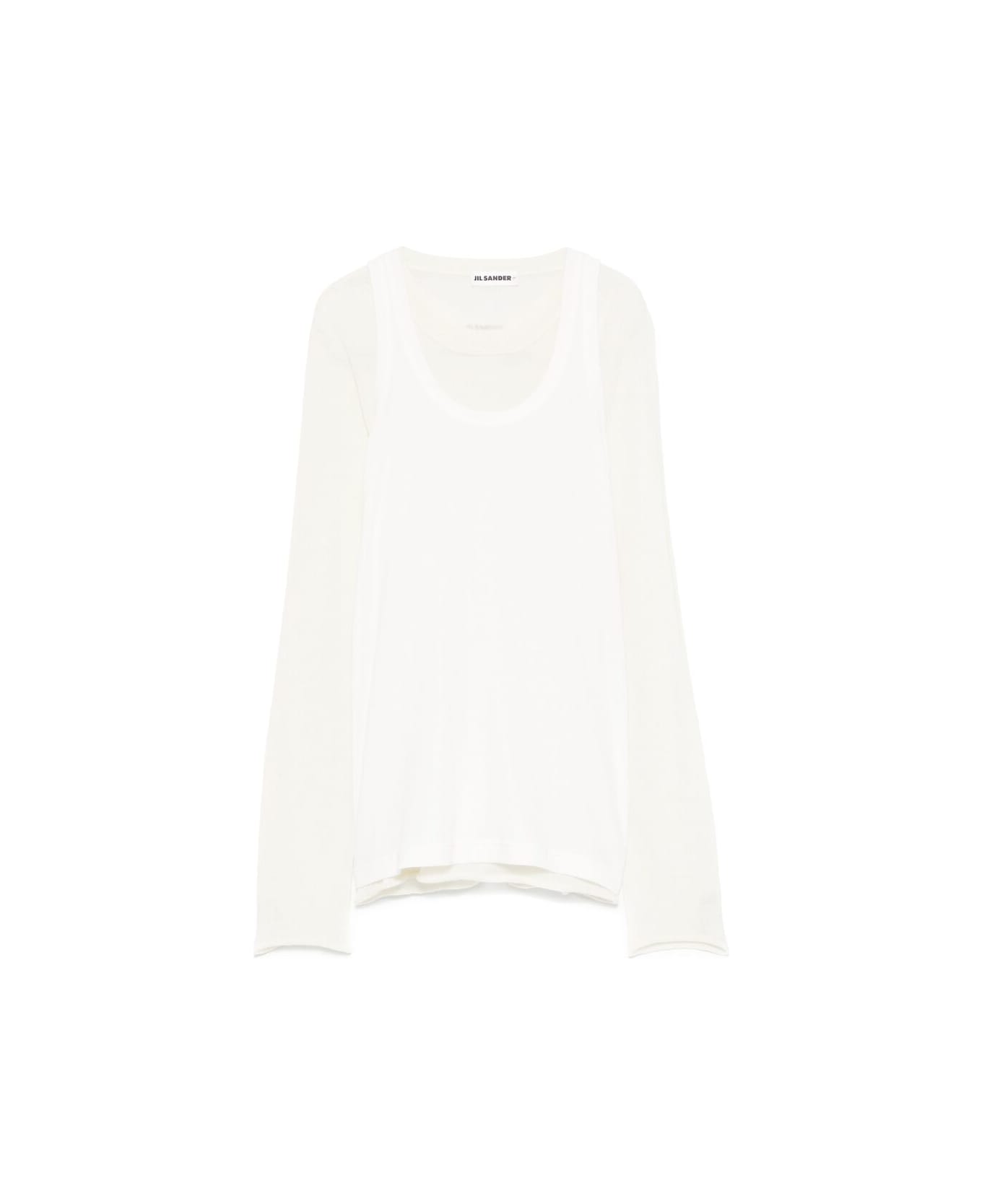 Jil Sander Sweater - WHITE