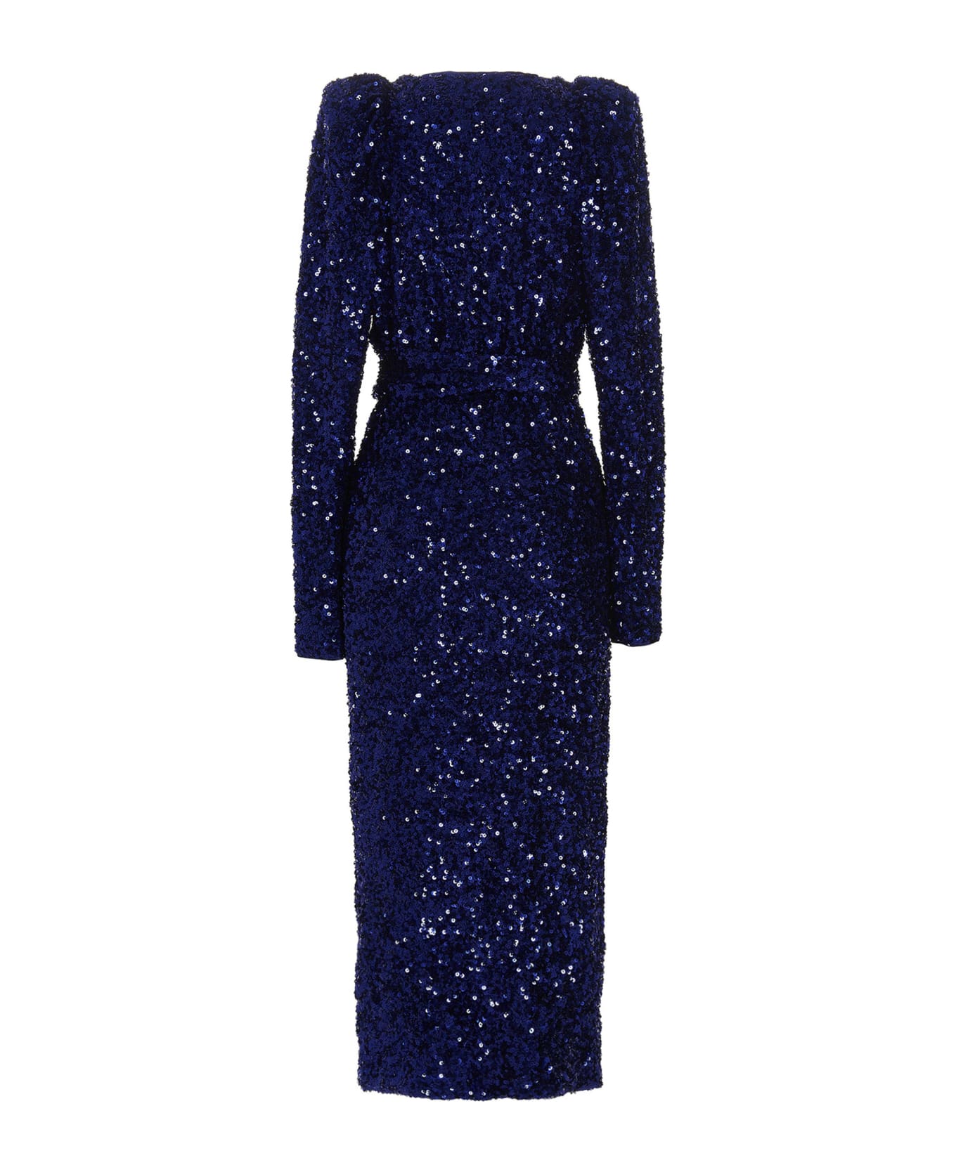 Rotate by Birger Christensen Sequin Maxi Dress - Purple