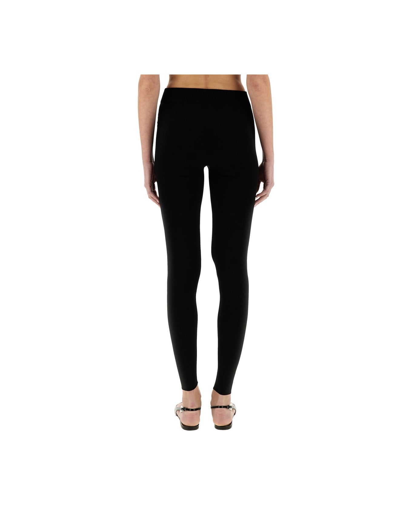 Fabiana Filippi Viscose Leggings - BLACK
