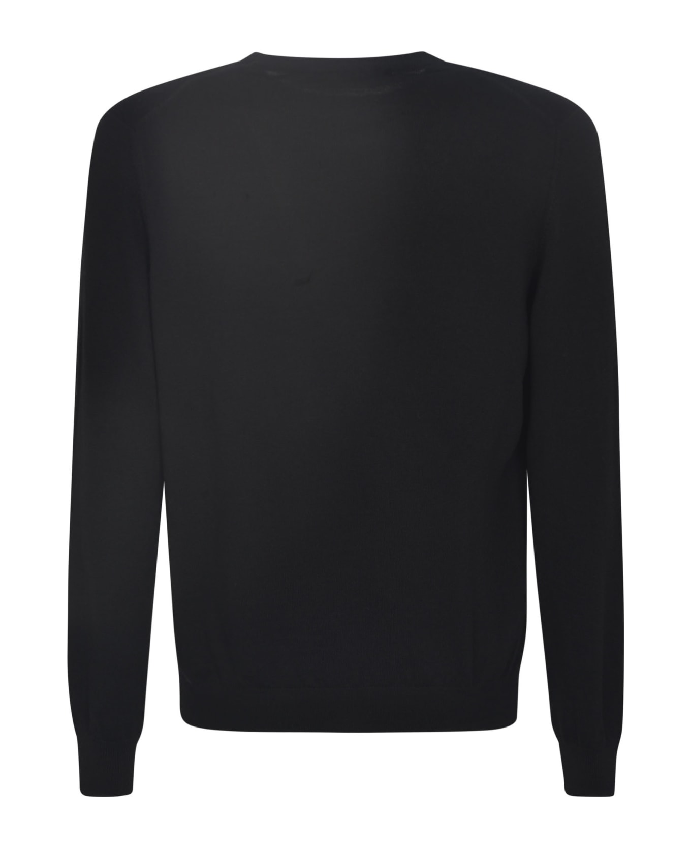 Tagliatore Round Neck Sweater - Black