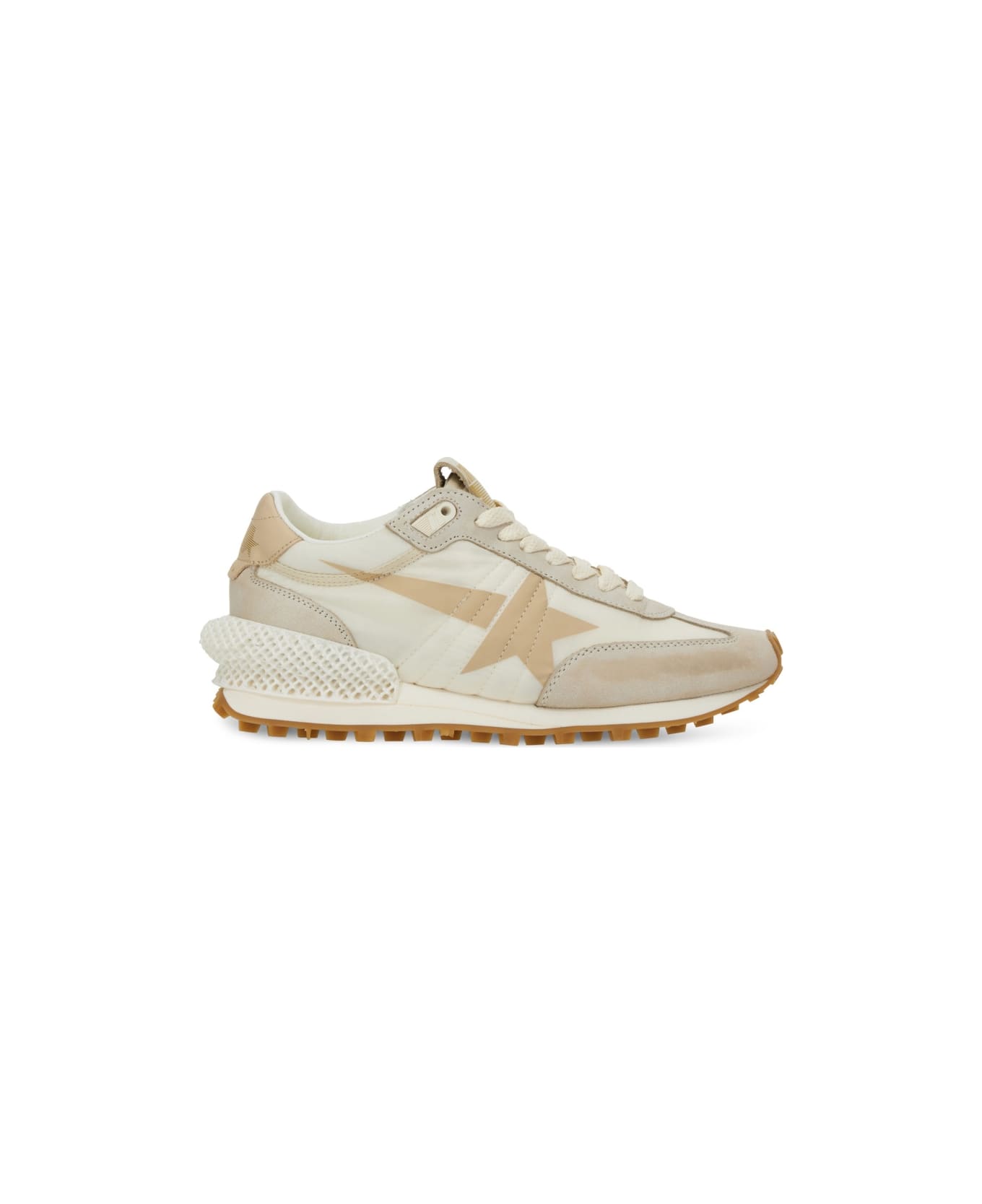 Golden Goose "running Marathon" Sneaker - BEIGE