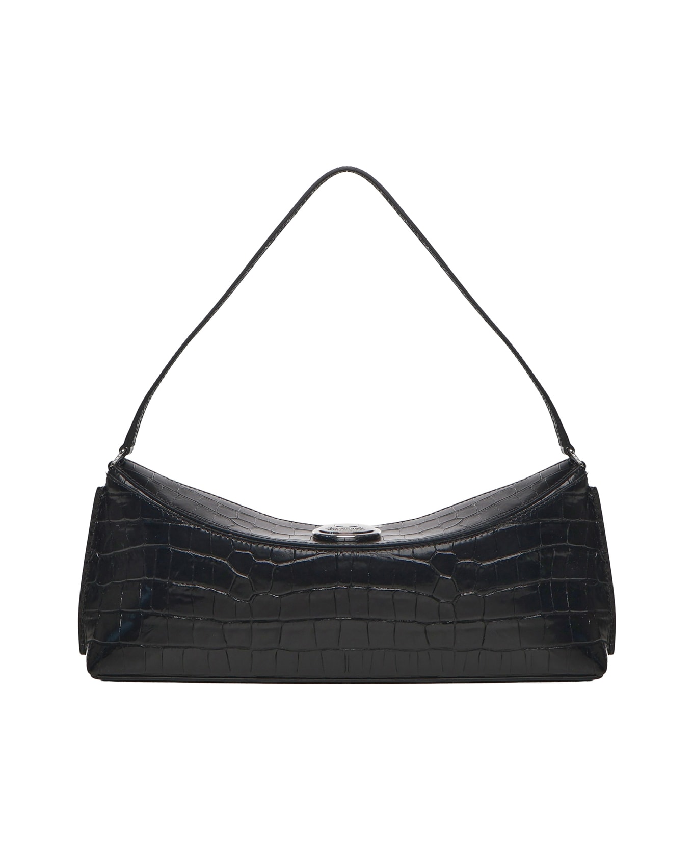 Jacquemus 
la Pochette Ovalo
 Shoulder Bag - Black