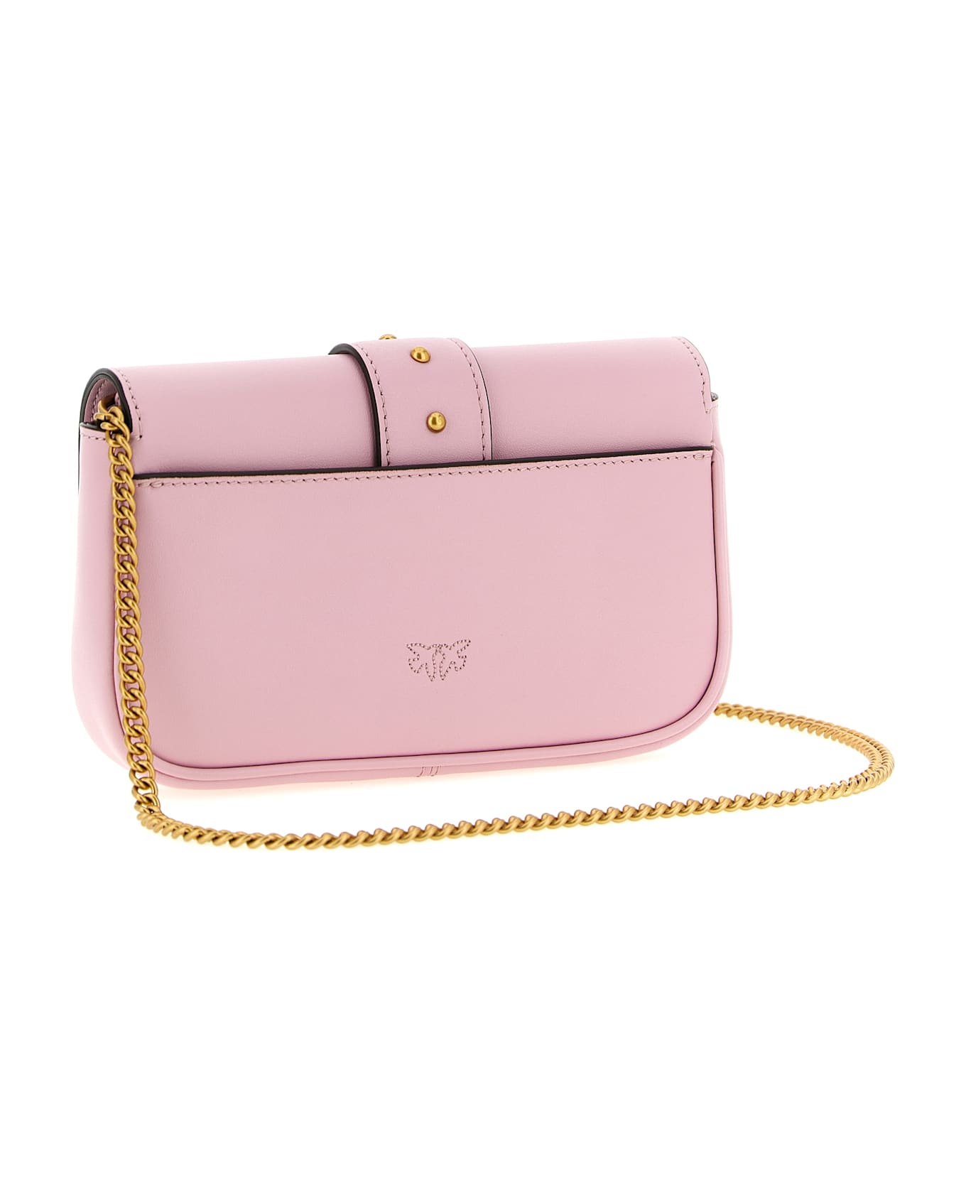 Pinko 'pocket Love One' Crossbody Bag - Pink
