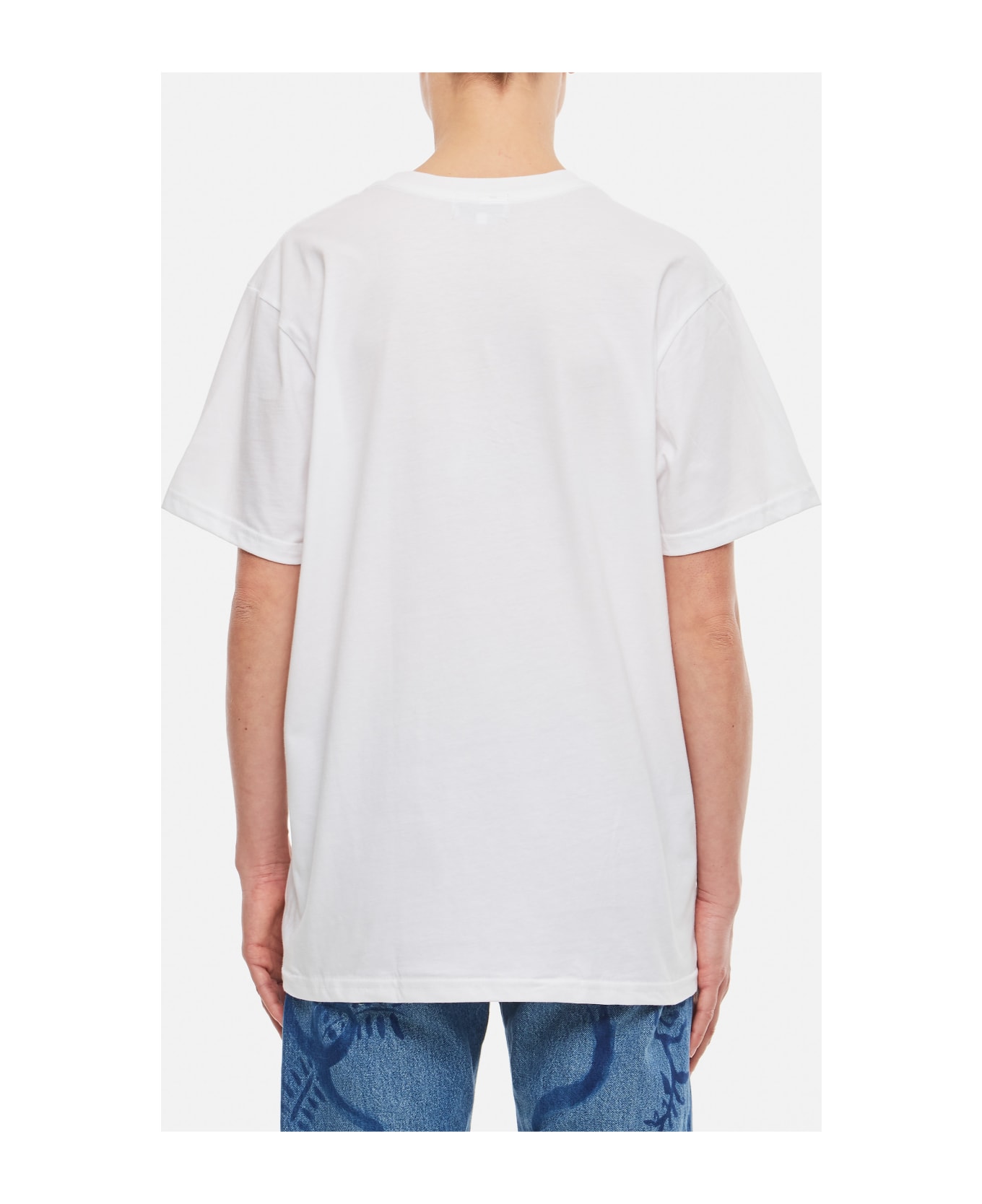 Collina Strada Organic Cotton Printed T-shirt - White
