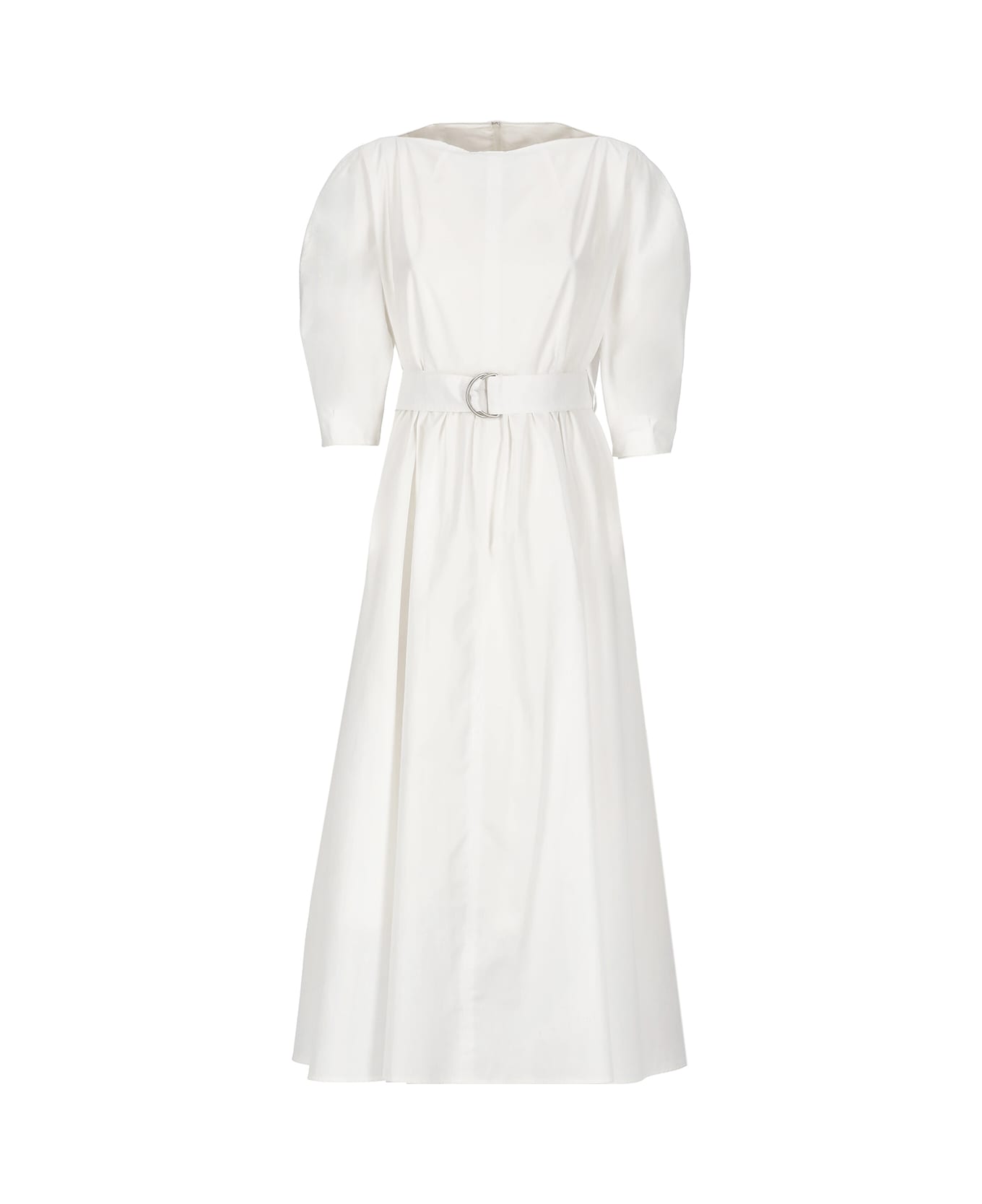 Y's Cotton Dress - White ワンピース＆ドレス