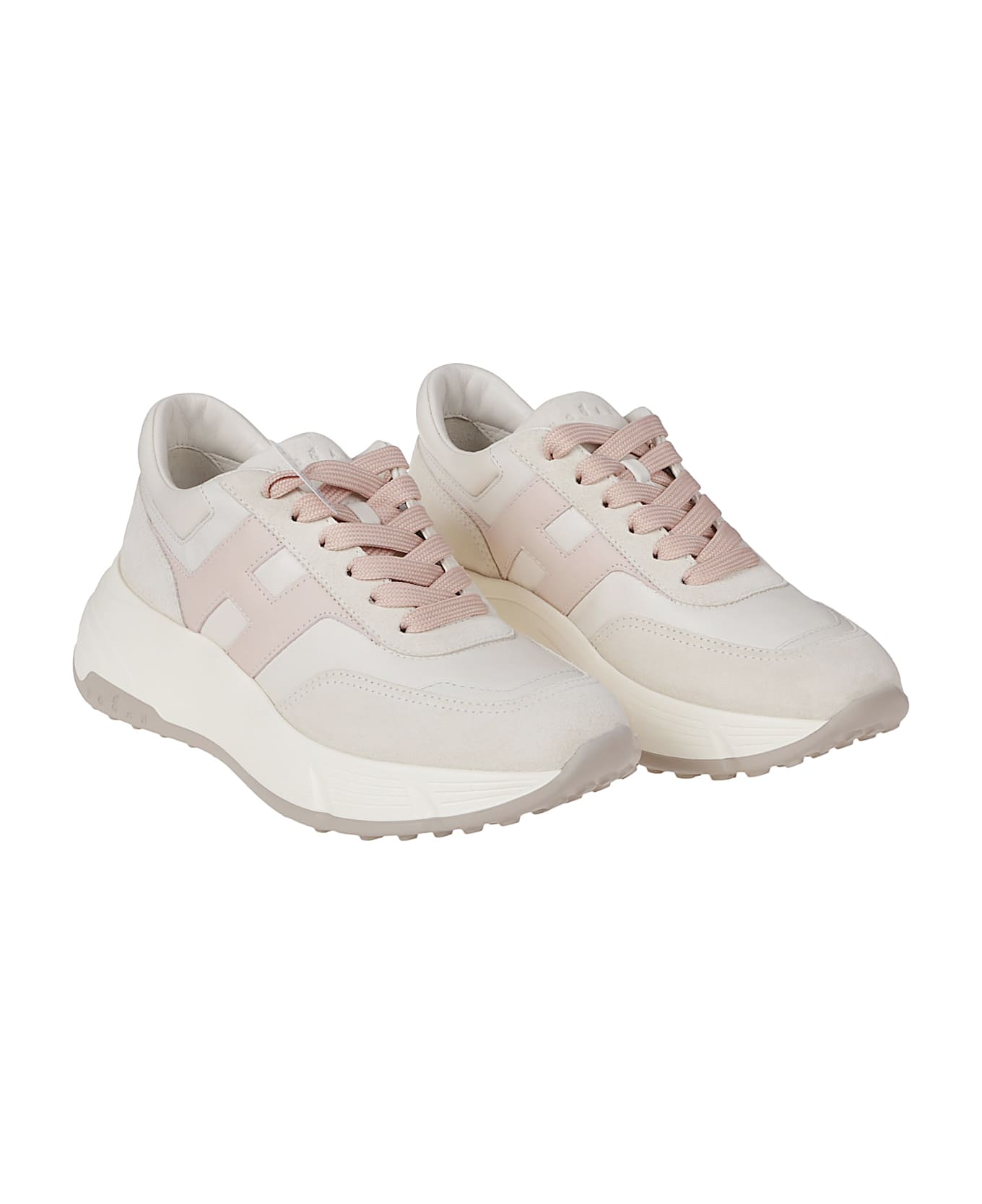 Hogan H669 Sneakers - Gas Yogurt/rosa