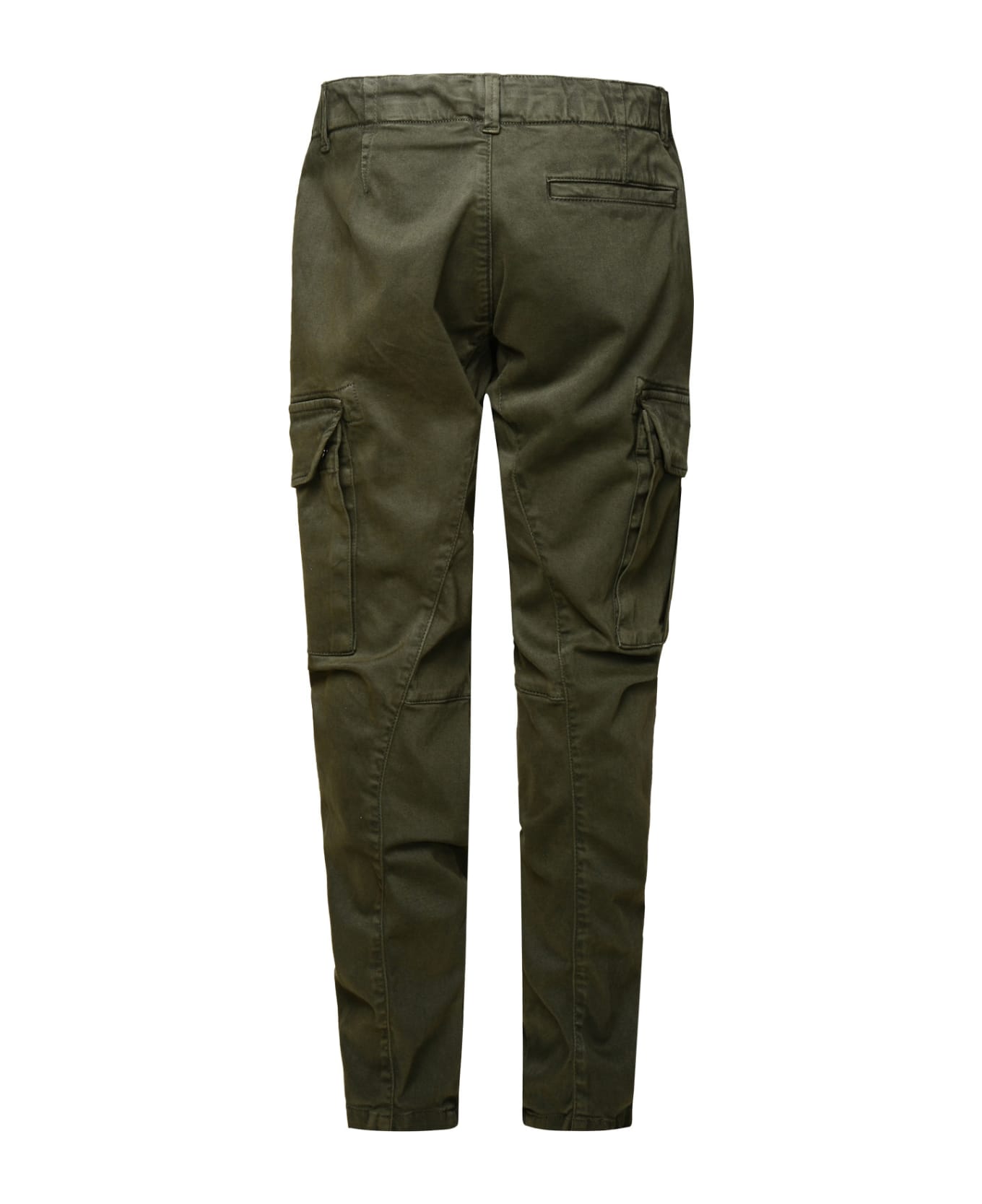 C.P. Company Green Cotton Pants - Green ボトムス