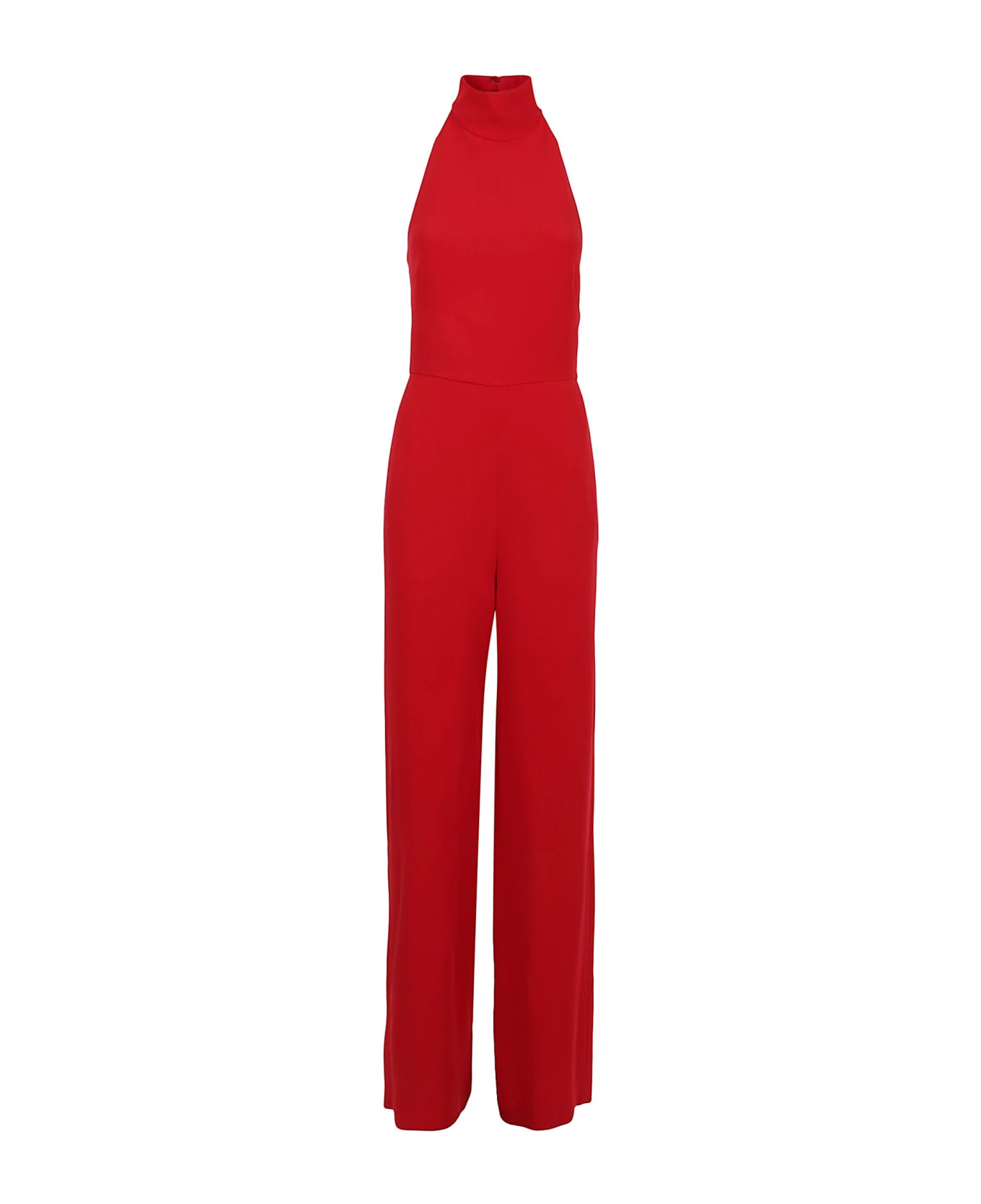 Valentino Jumpsuit Solid Cady Couture - Rosso