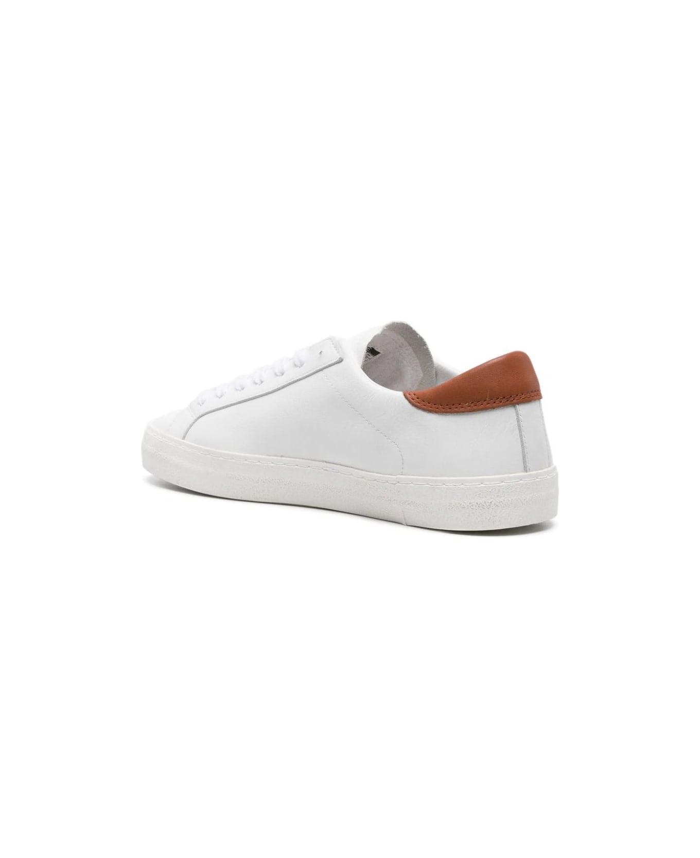 D.A.T.E. White And Brown Hill Sneakers - White スニーカー