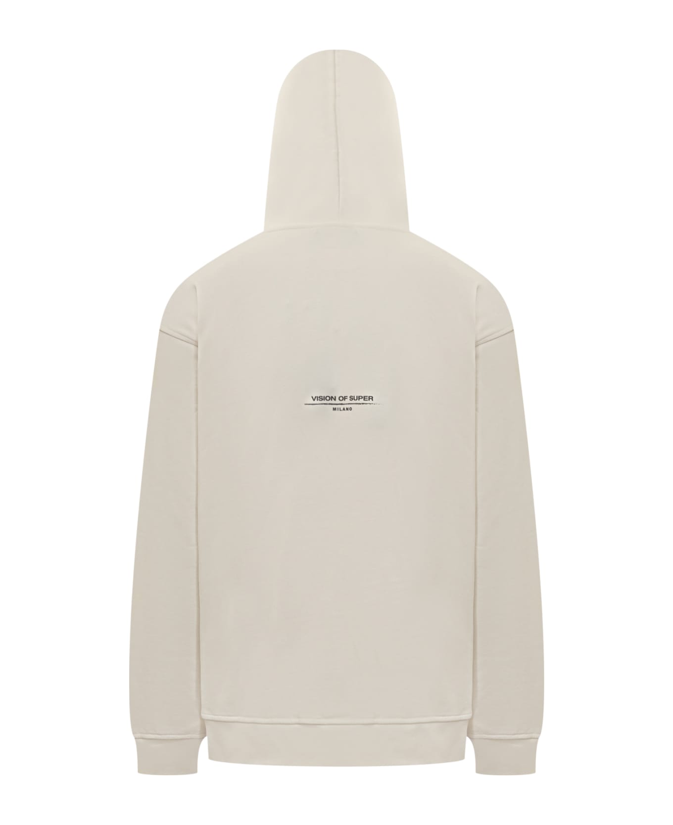 Vision of Super Flames Hoodie - WHITE フリース