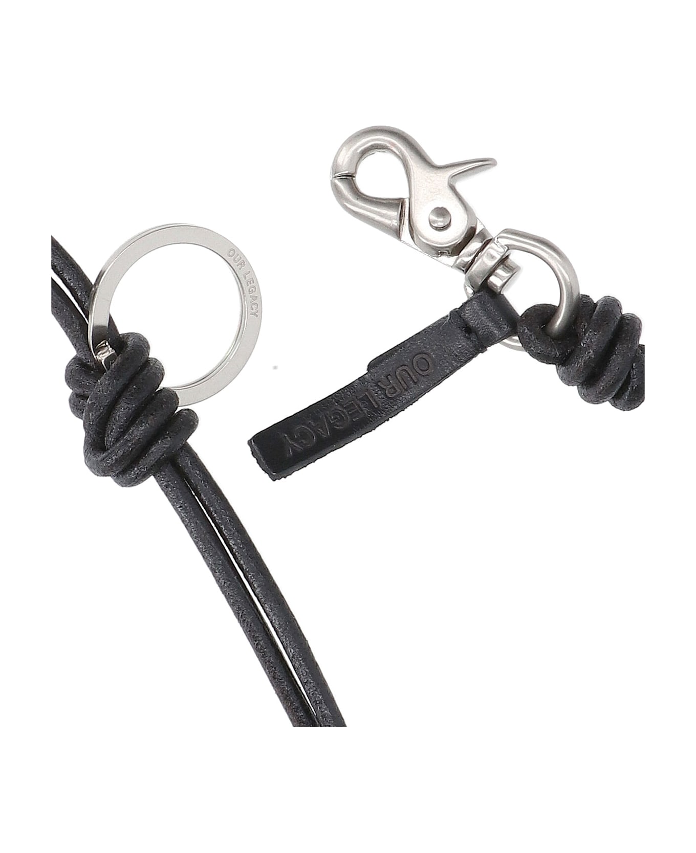 Our Legacy "udon Ladon" Keyring - Black  