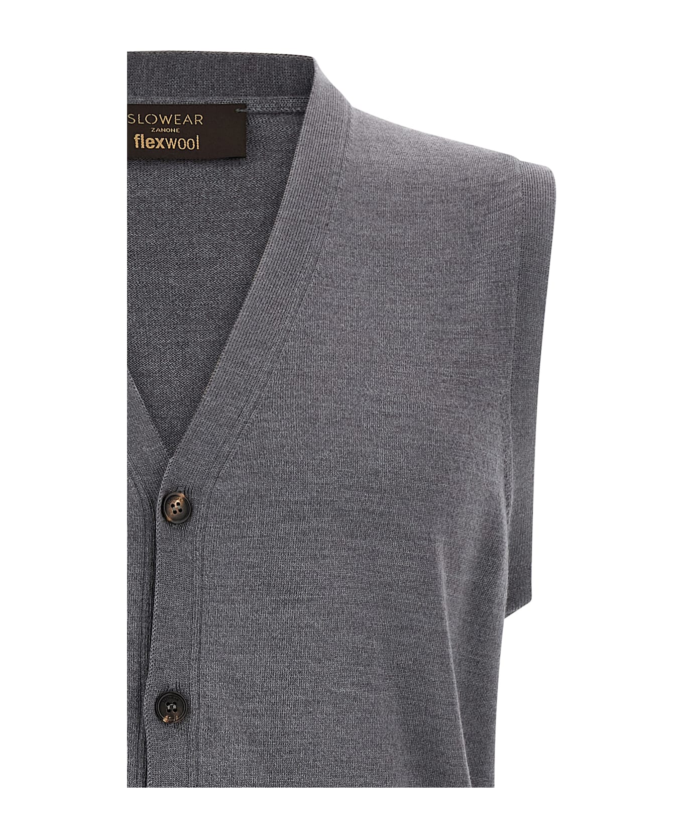 Zanone Flexwool Vest - Gray