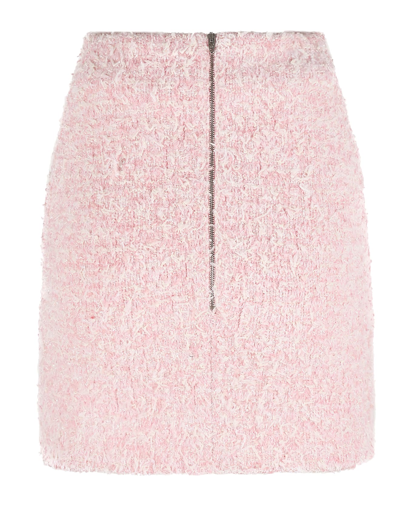 Balenciaga Back Zip Short Skirt - Pink