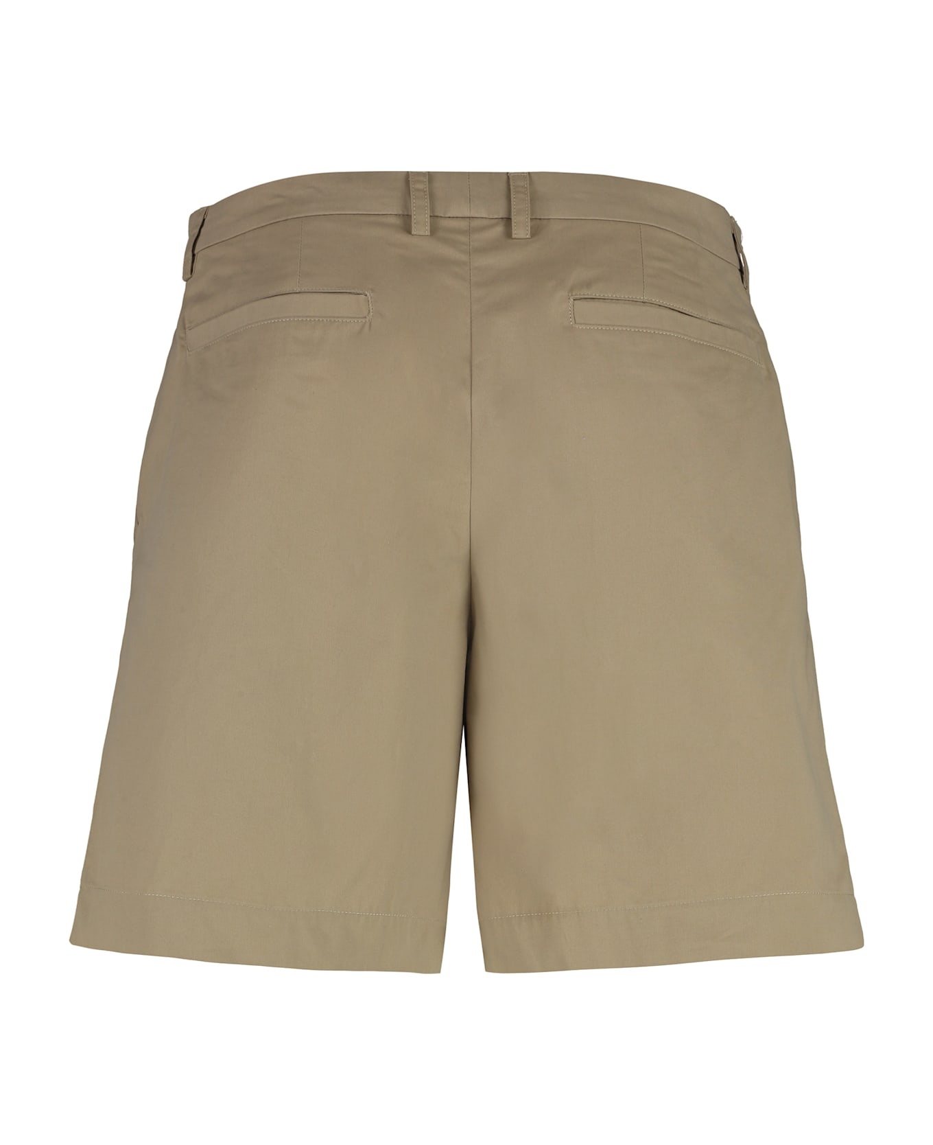 A.P.C. Crew Cotton Bermuda Shorts - Beige