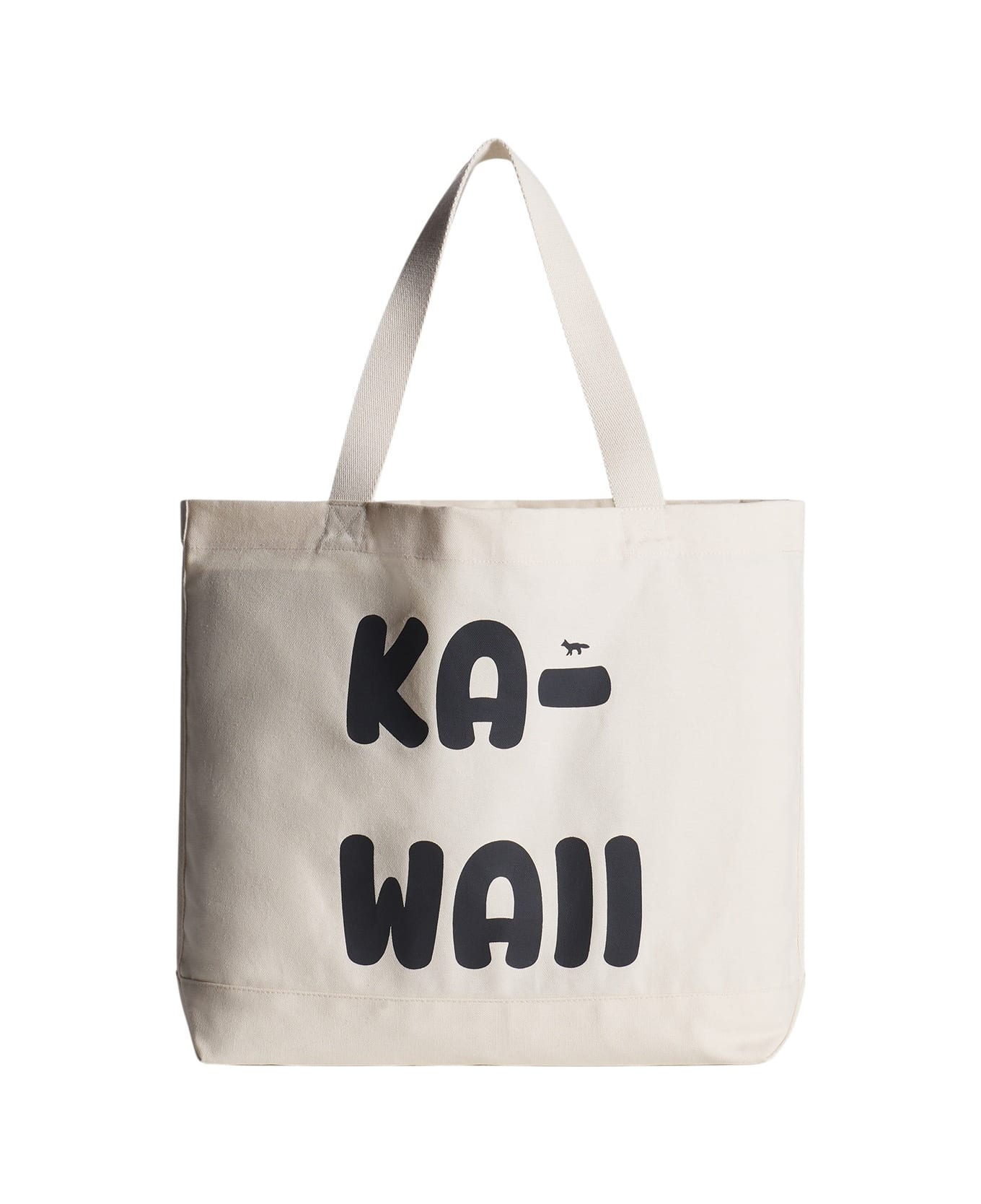 Maison Kitsuné Kawaii Tote - Ecru