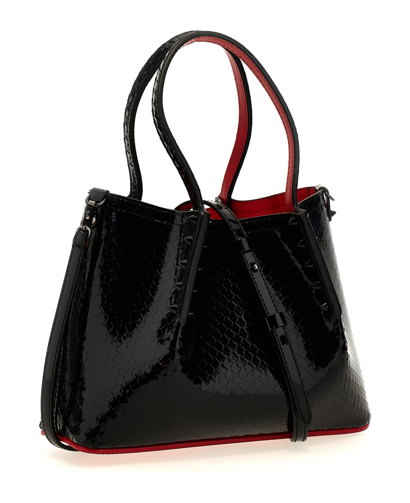 Christian Louboutin 'cabarock' Mini Handbag - Black