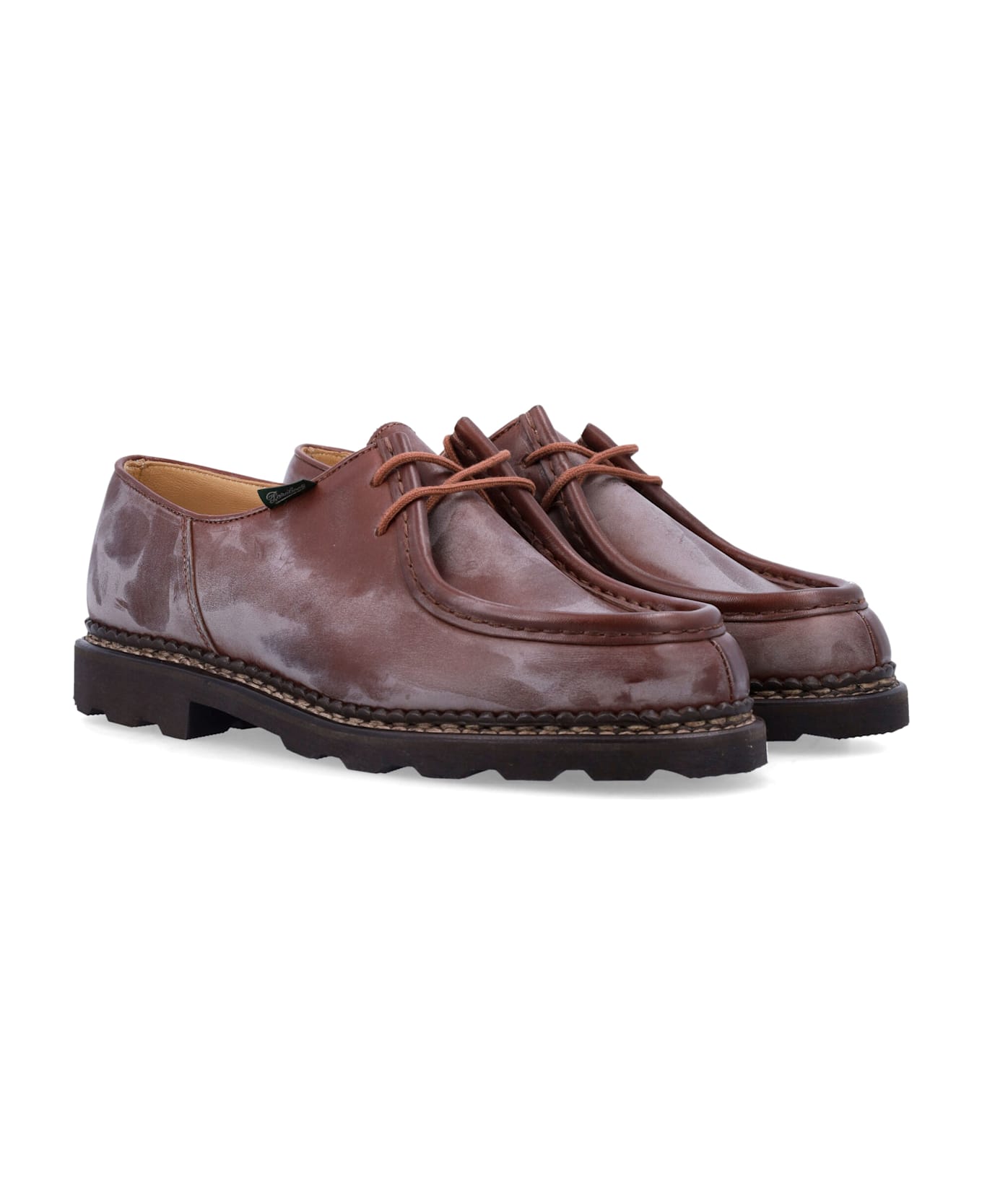 Paraboot Michael Lace-up Derby Shoes - BROWN レースアップシューズ