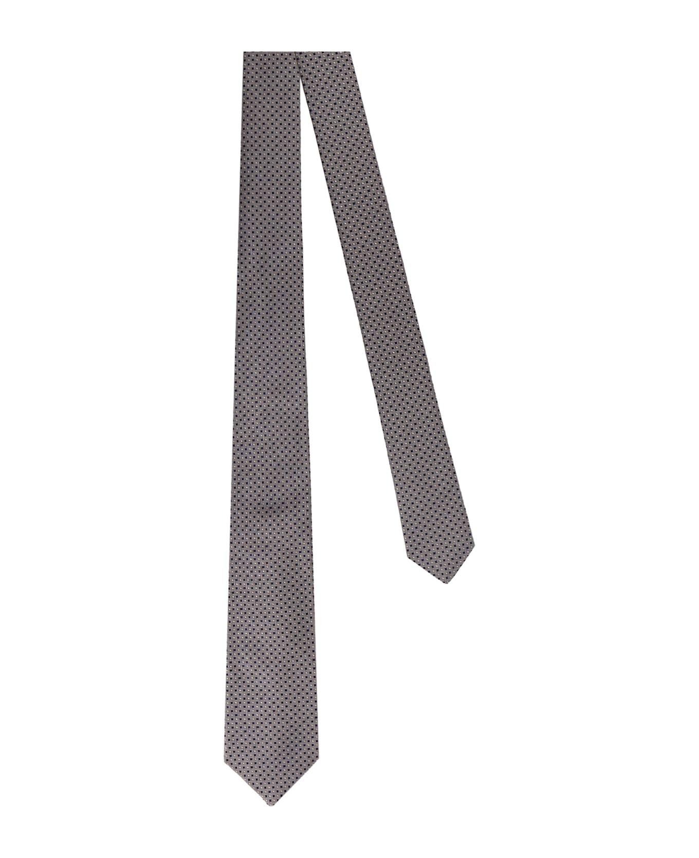 Kiton Silk Tie - Anthracite
