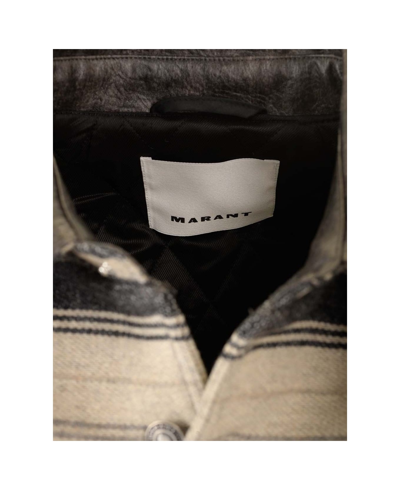 Isabel Marant 'dalton' Overshirt Jacket - Multicolor