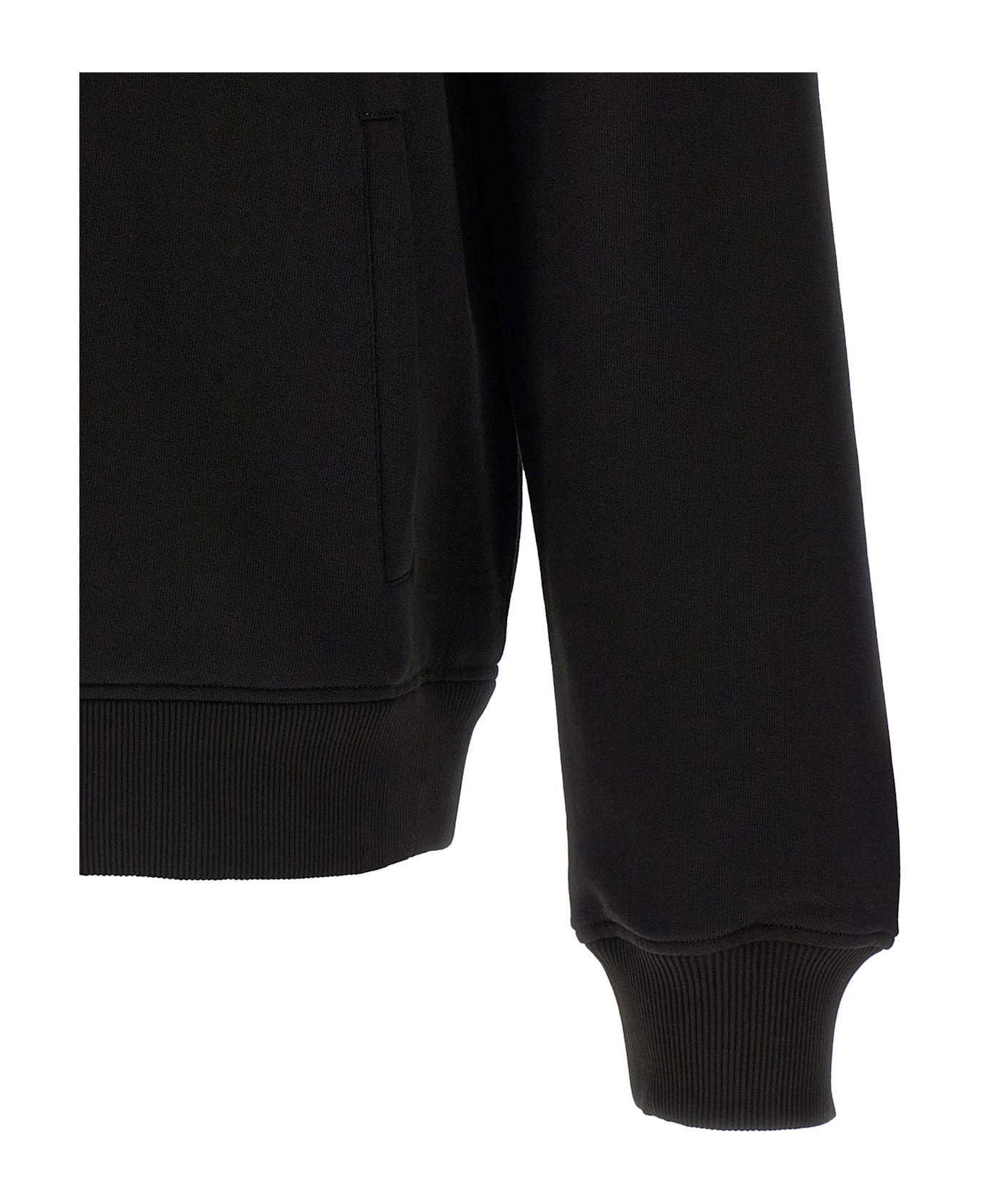 Dolce 
Gabbana Heraldic Patch Hoodie - Black