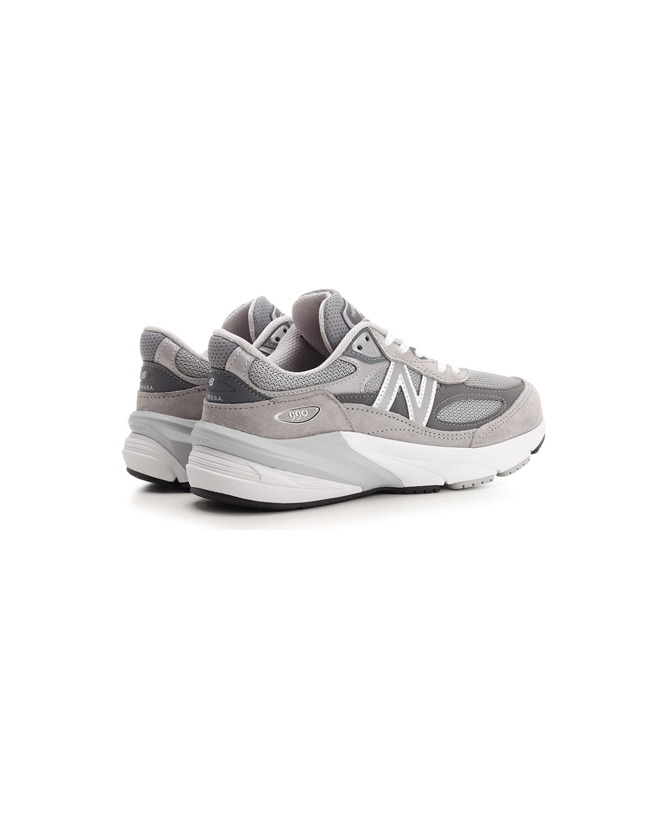 New Balance Grey '990' Sneakers - Grey スニーカー