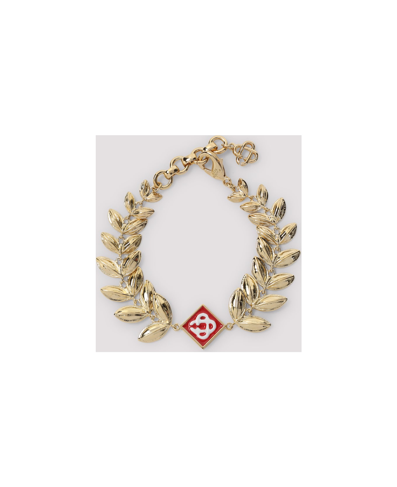 Casablanca Laurel Bracelet - Gold Red