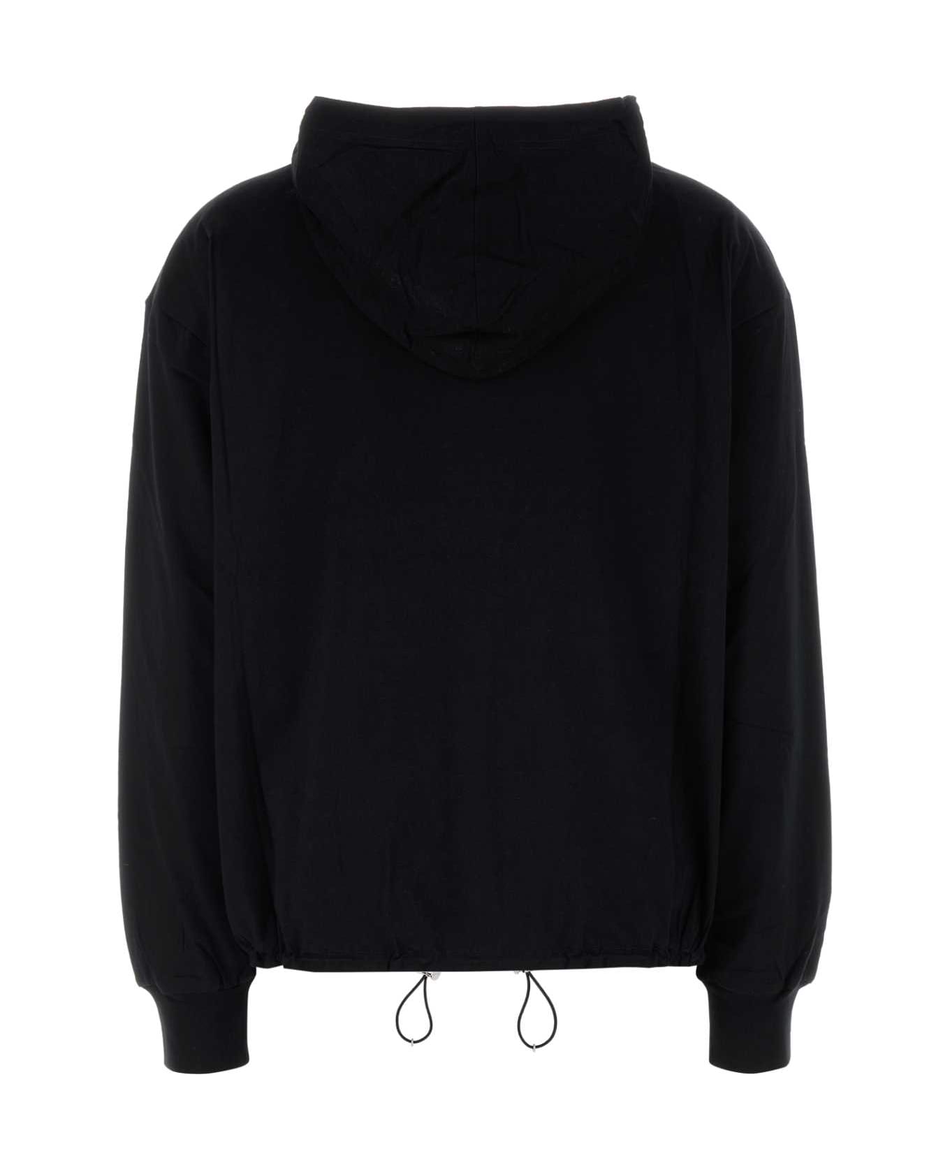 Prada Black Cotton Reversible Jacket - NERO