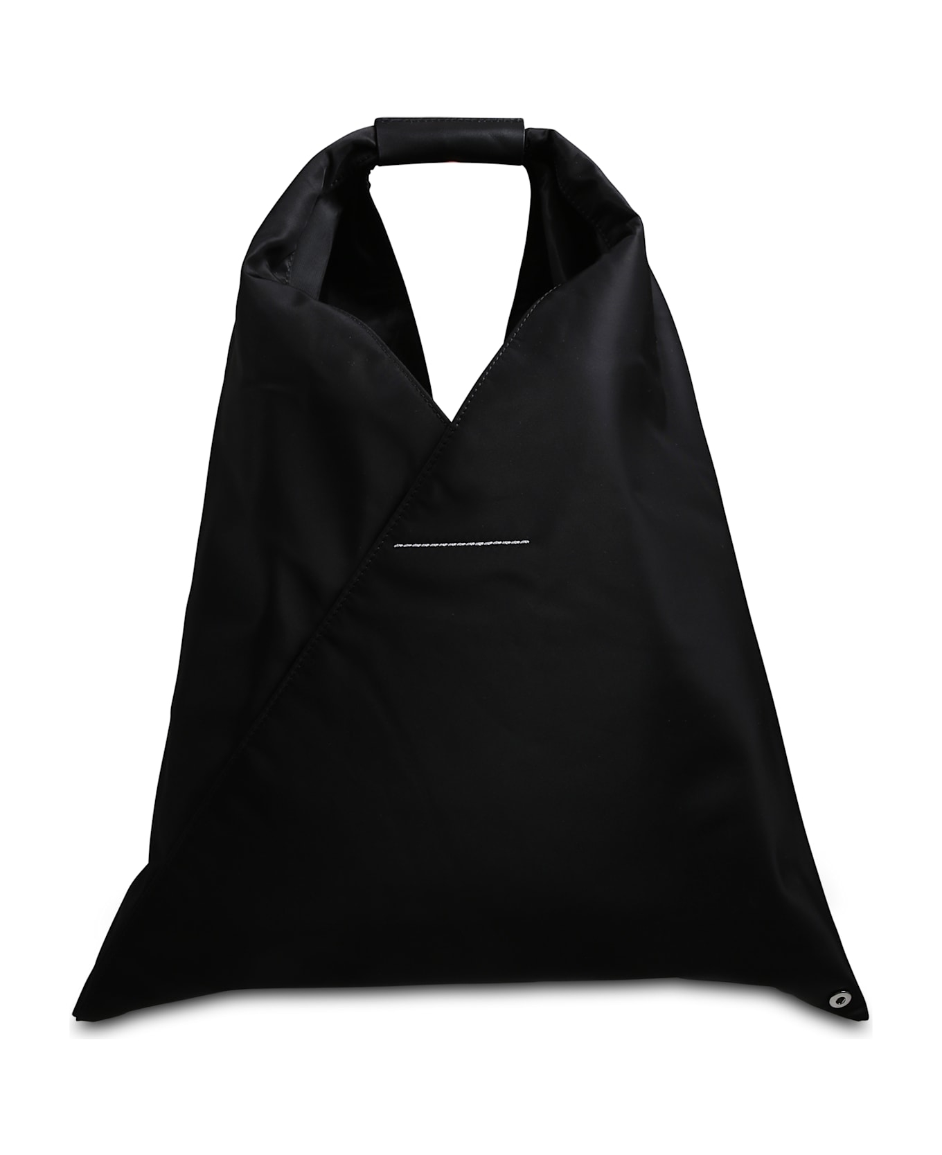MM6 Maison Margiela Black Japanese Bag For Girl With Logo - Black