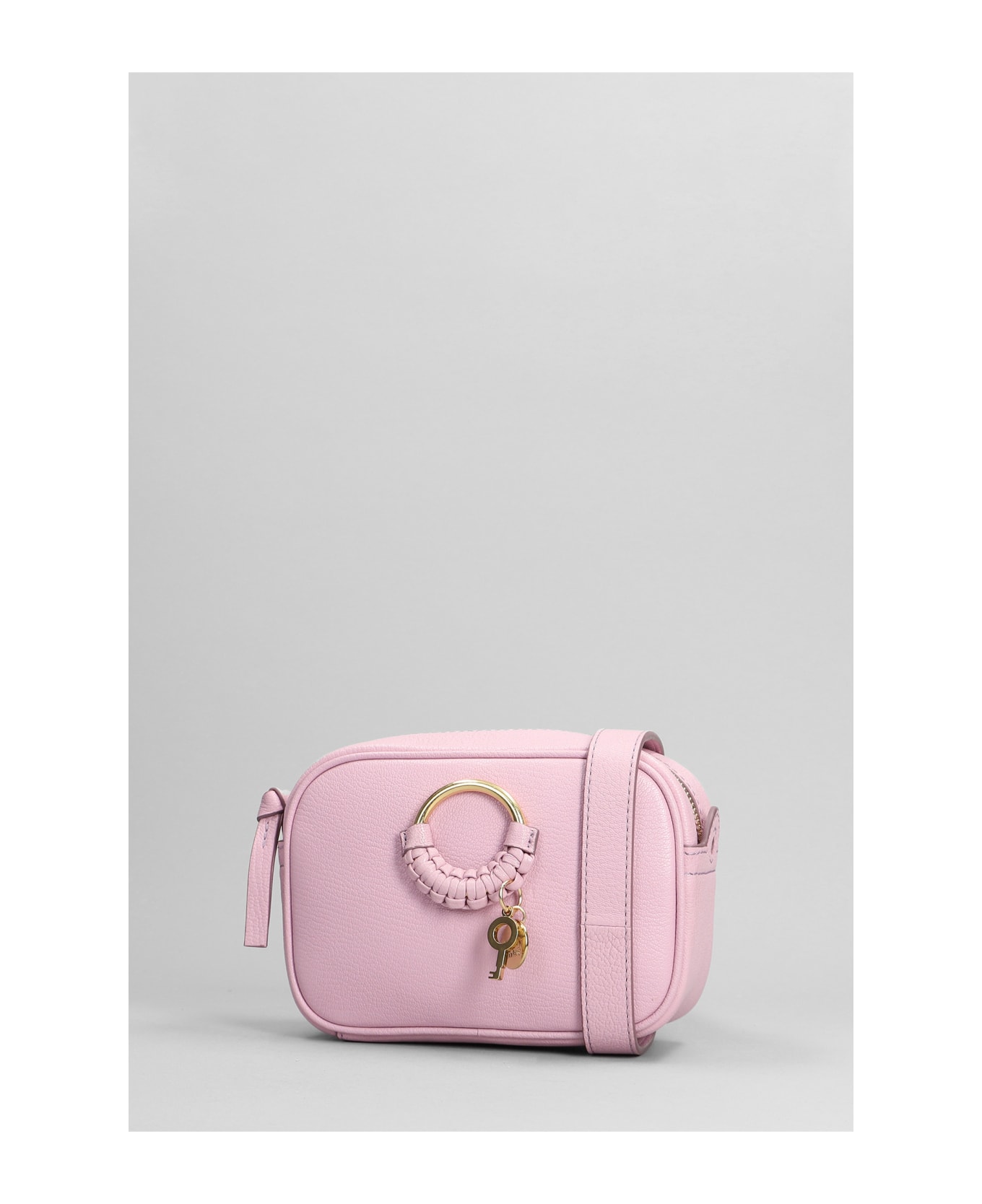 See by Chloé Camera Bag Shoulder Bag In Rose-pink Leather - rose-pink